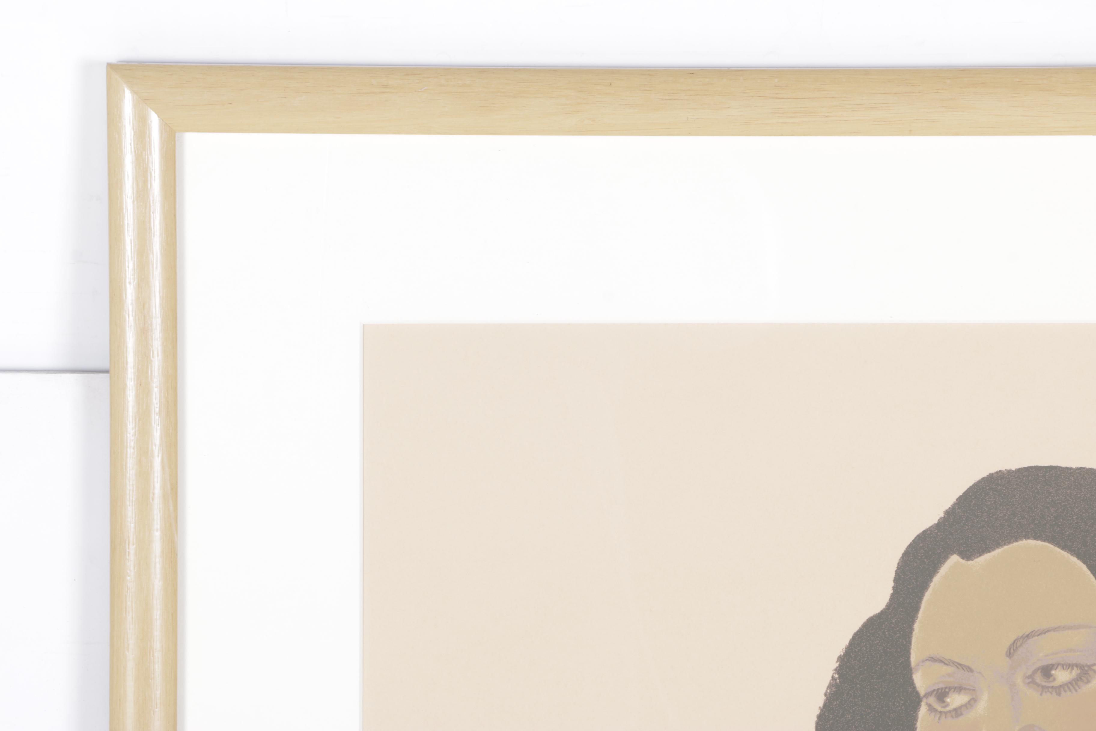 Pegge Hopper Limited Edition Serigraph "Apricot Summer"