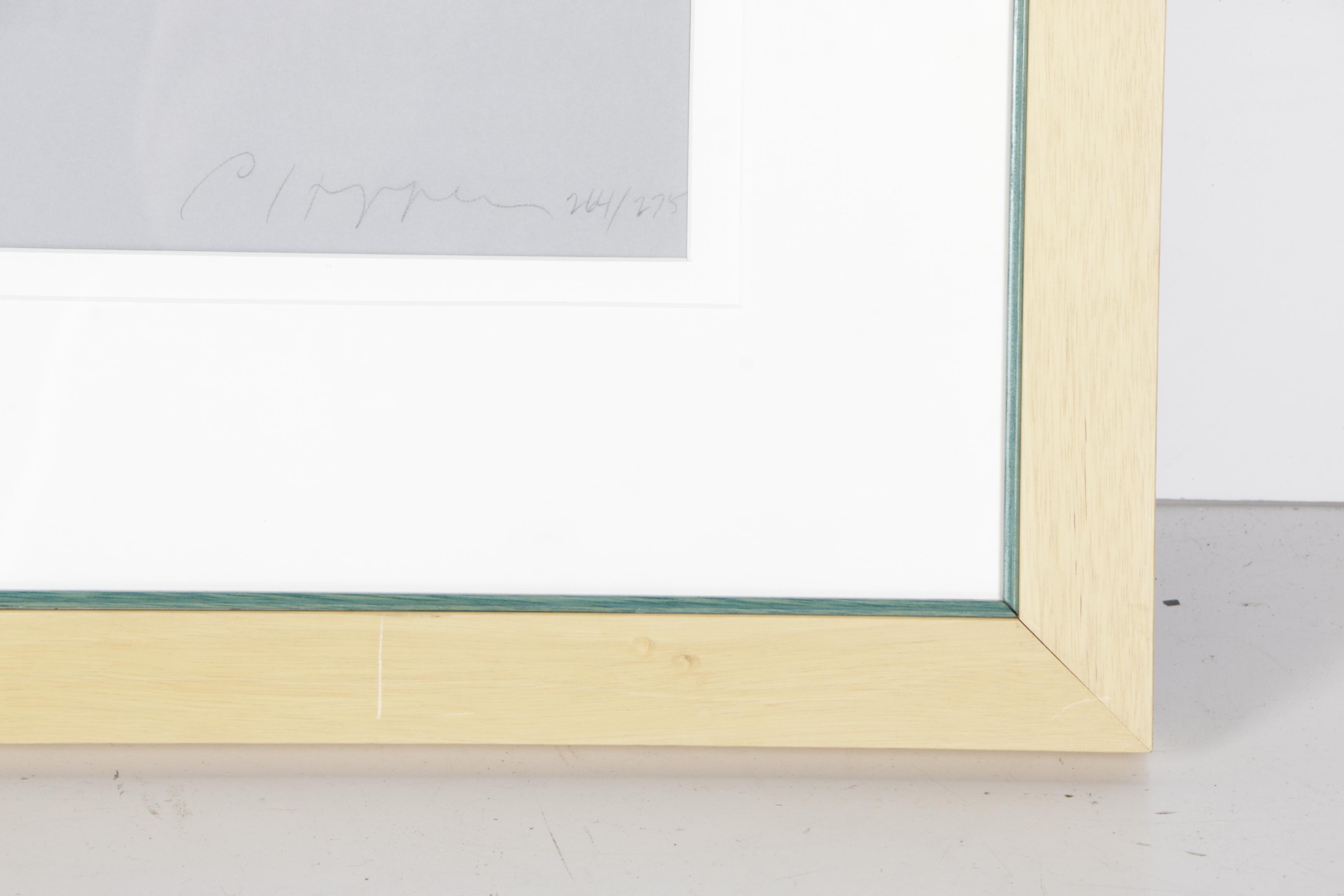 Pegge Hopper Limited Edition Serigraph "Untitled (Woman With Anthuriums)"