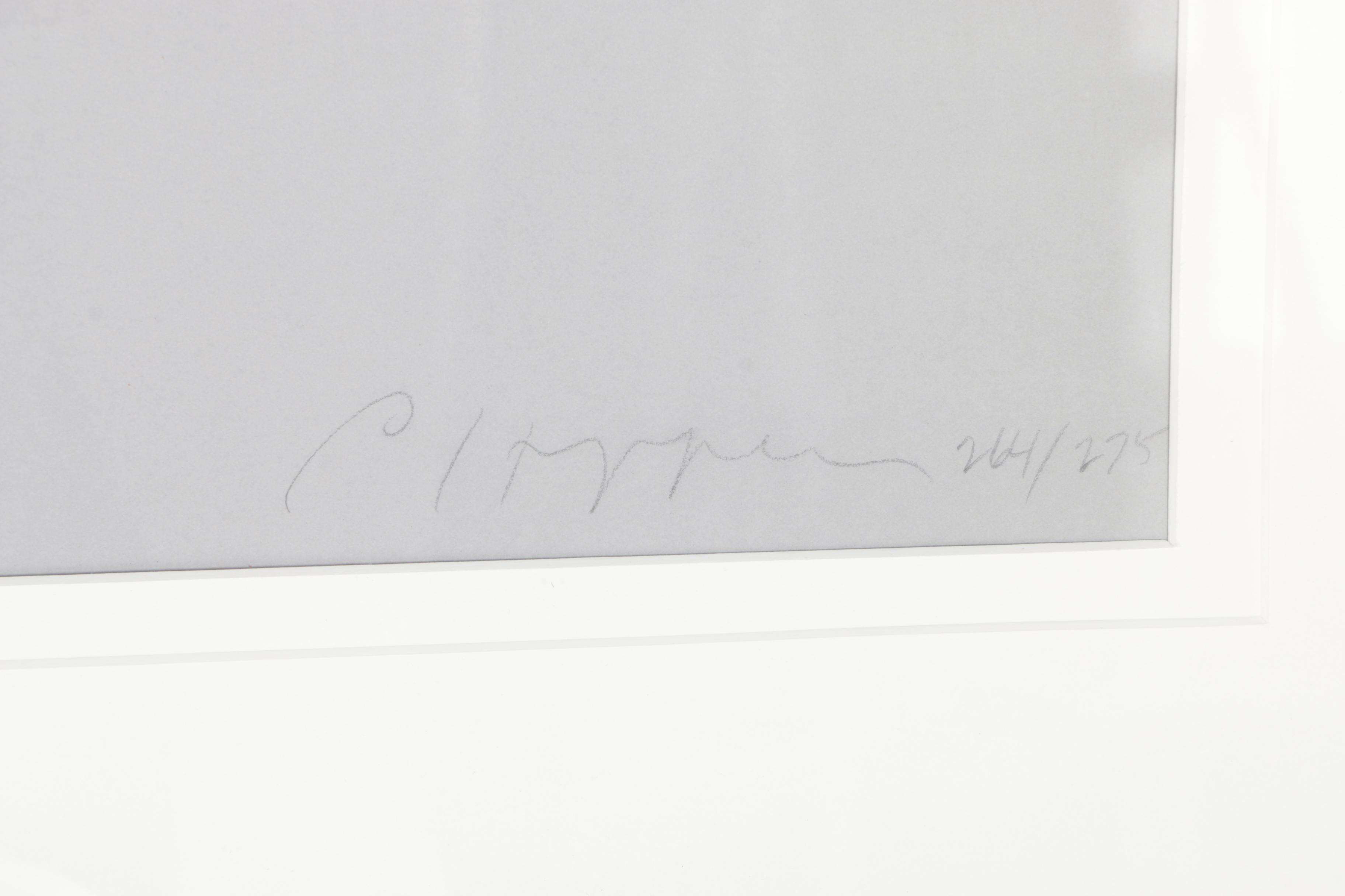 Pegge Hopper Limited Edition Serigraph "Untitled (Woman With Anthuriums)"