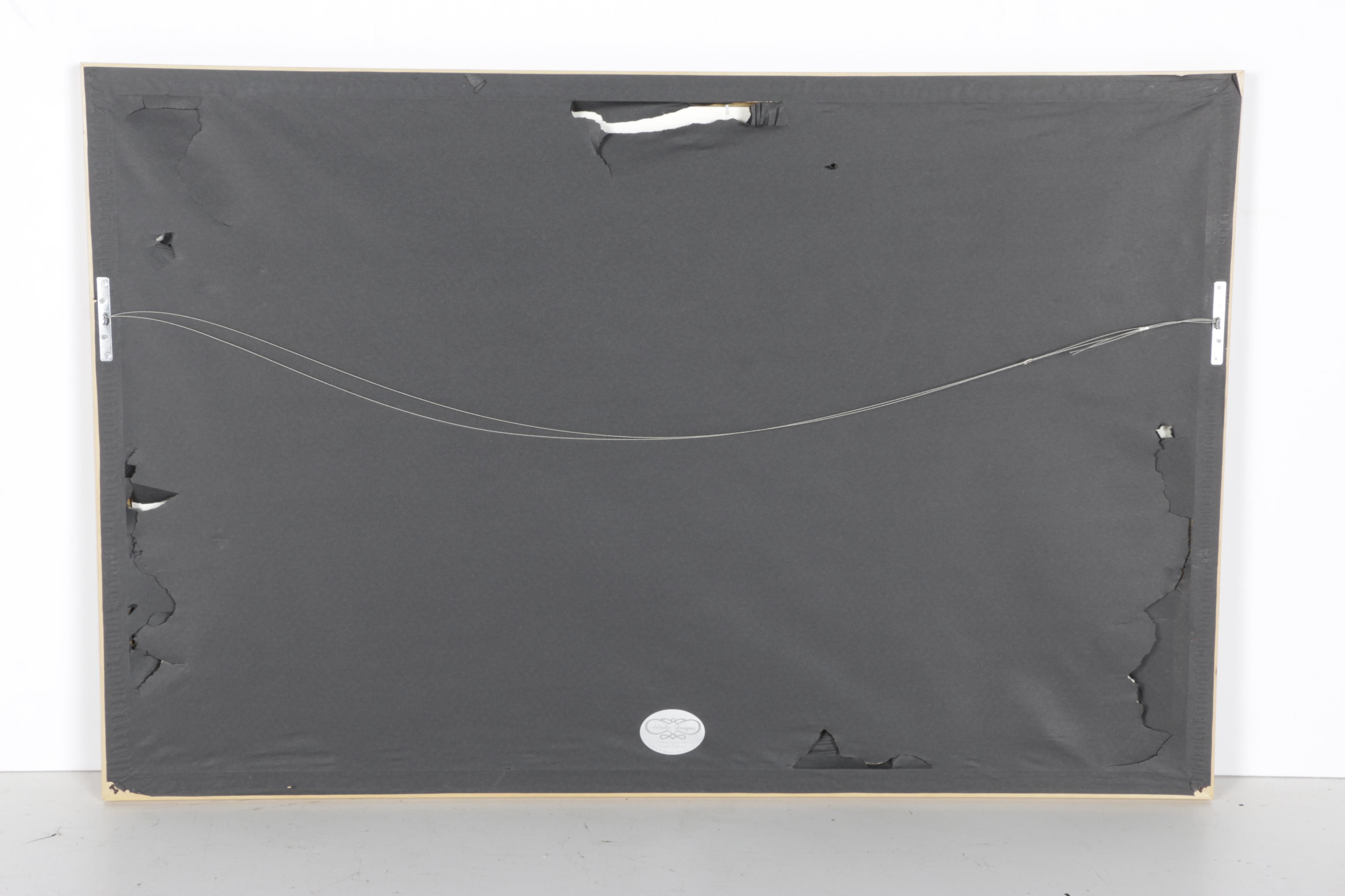 Pegge Hopper Limited Edition Serigraph "Untitled (Woman With Anthuriums)"