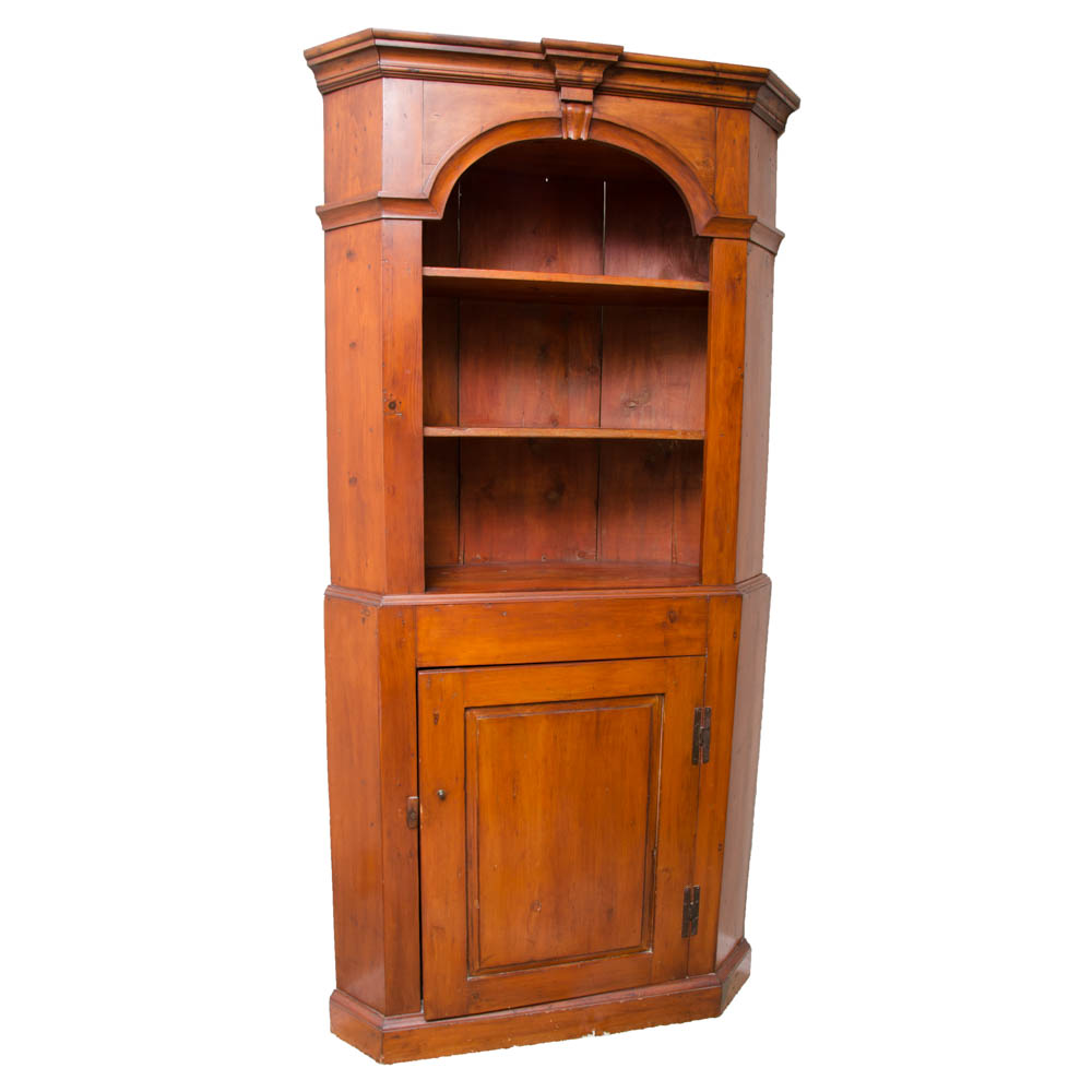 Vintage Corner Cabinet