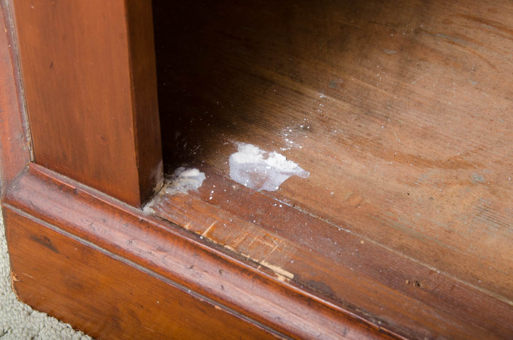 Vintage Corner Cabinet