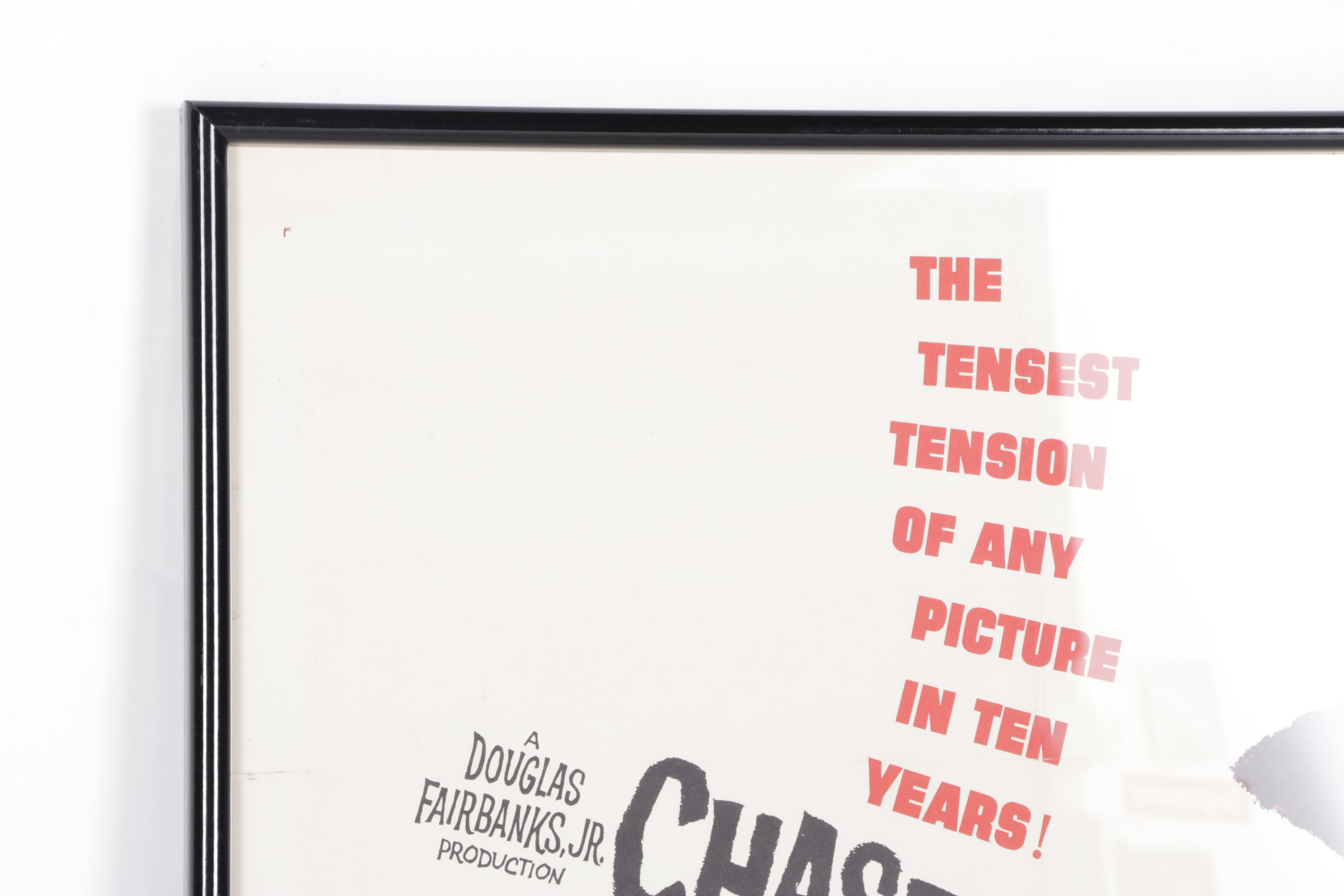 "Chase a Crooked Shadow" Framed Movie Poster