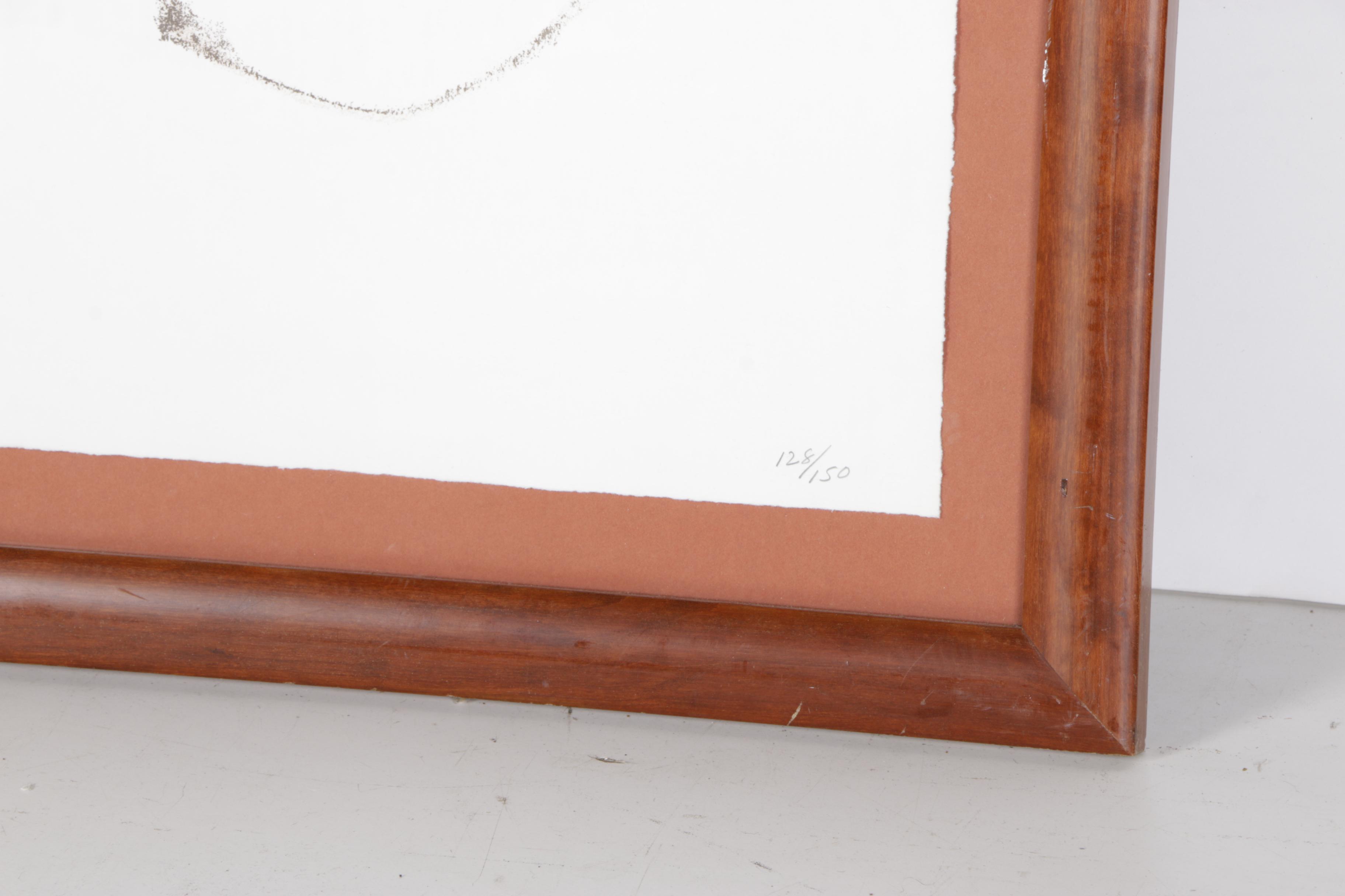 R.C. Gorman Limited Edition Lithograph Triptych "Trilogy"