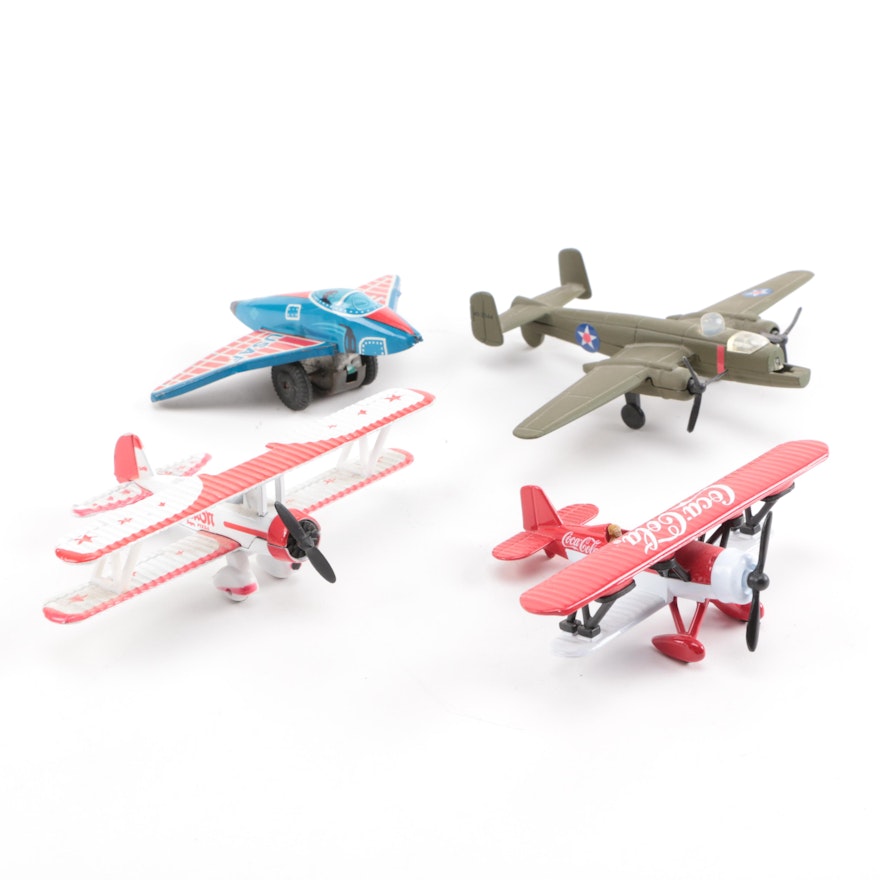 Assortment of Toy Planes