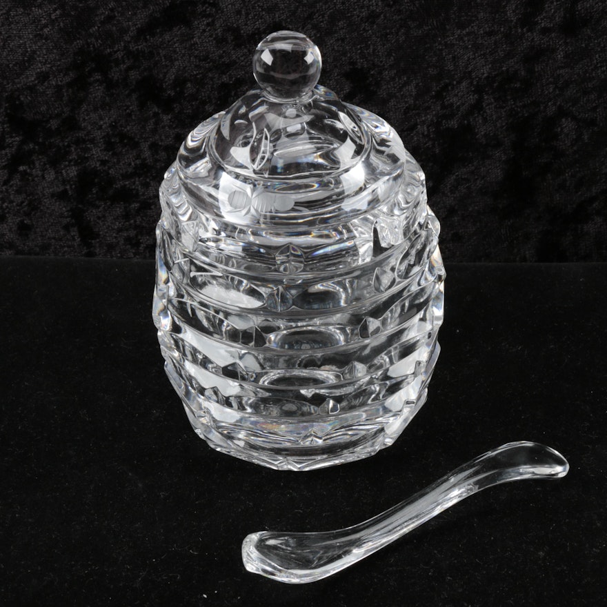 Godinger Crystal "Honey Pot"