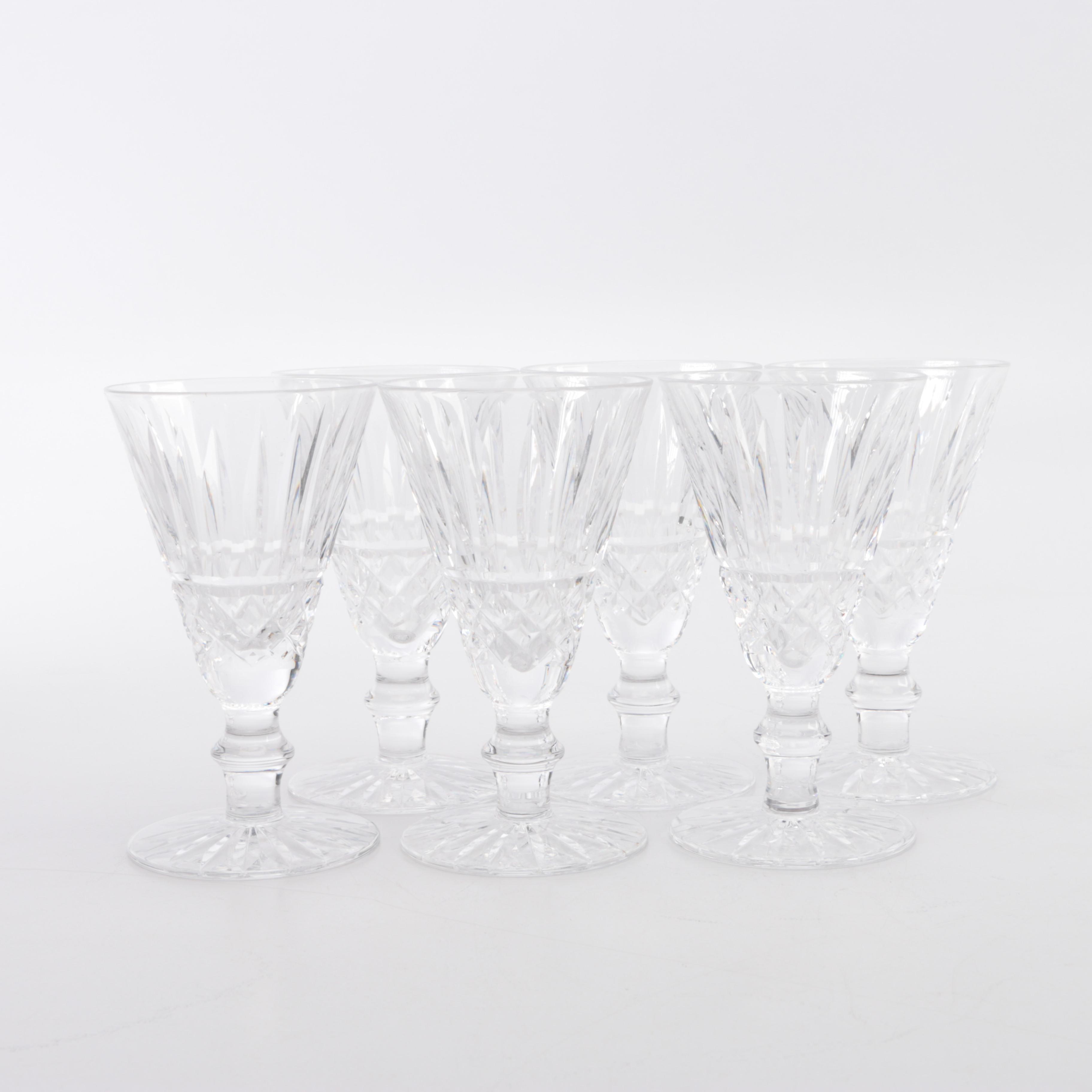 Set of Waterford Crystal "Tramore" Sherry Glasses