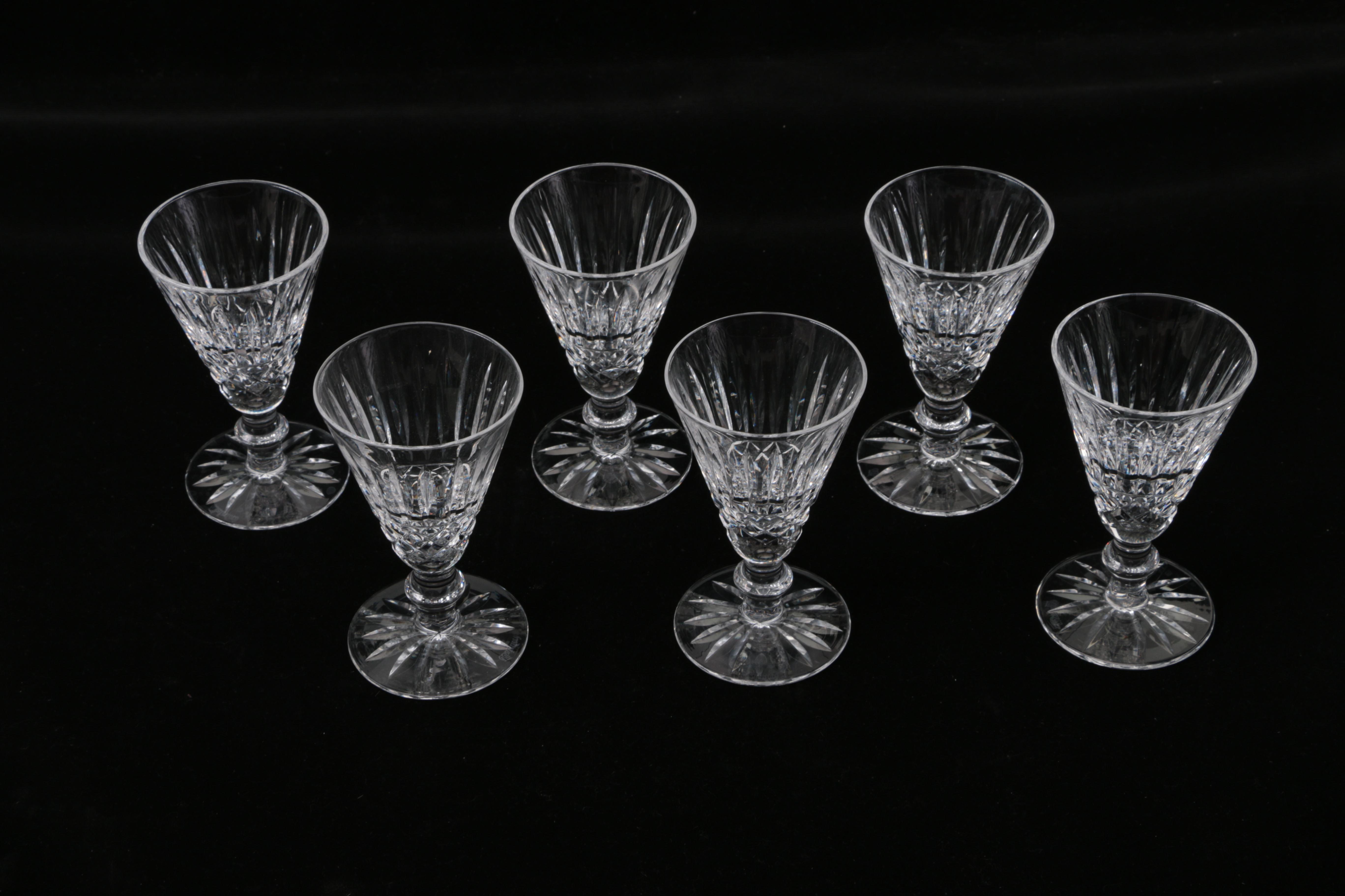 Set of Waterford Crystal "Tramore" Sherry Glasses