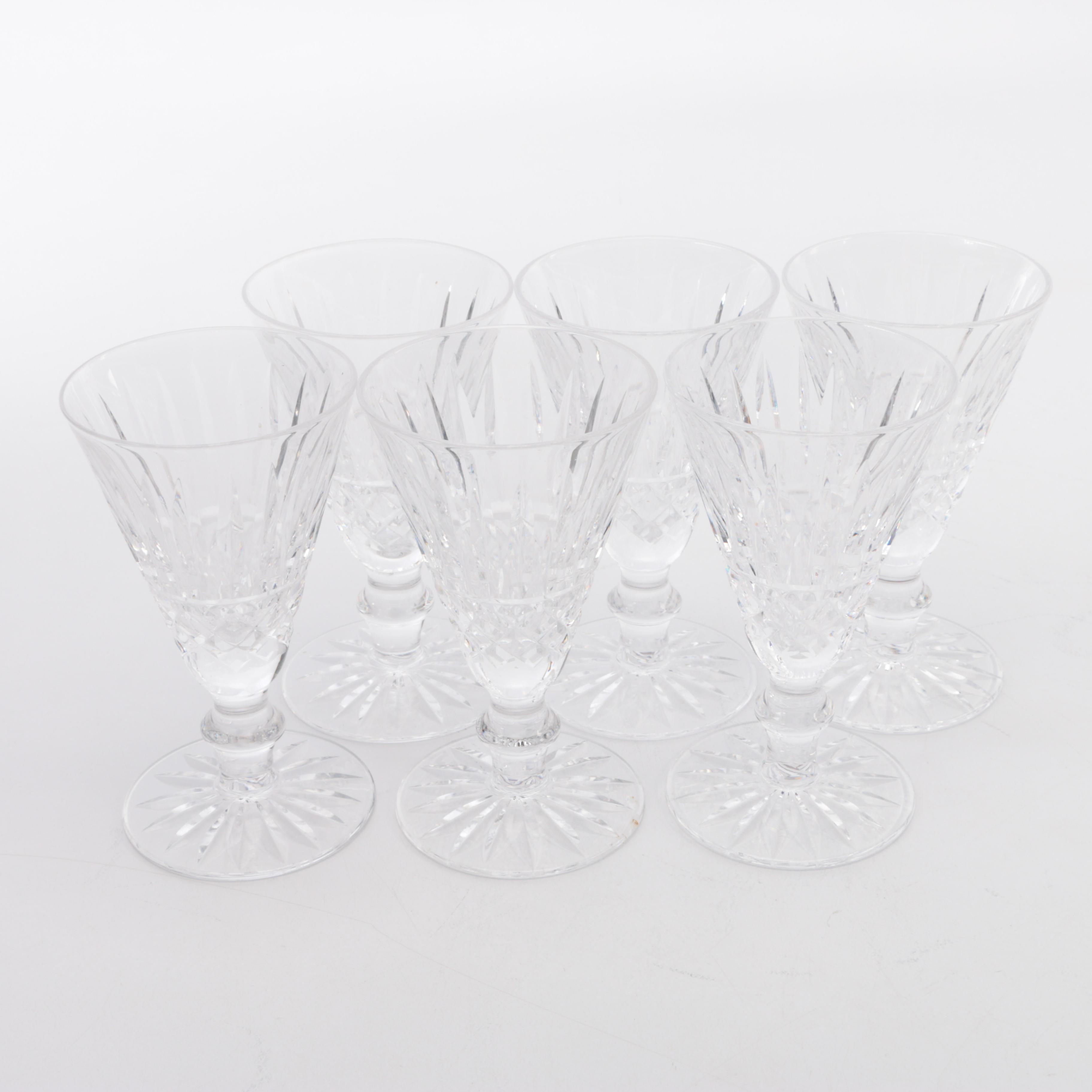 Set of Waterford Crystal "Tramore" Sherry Glasses