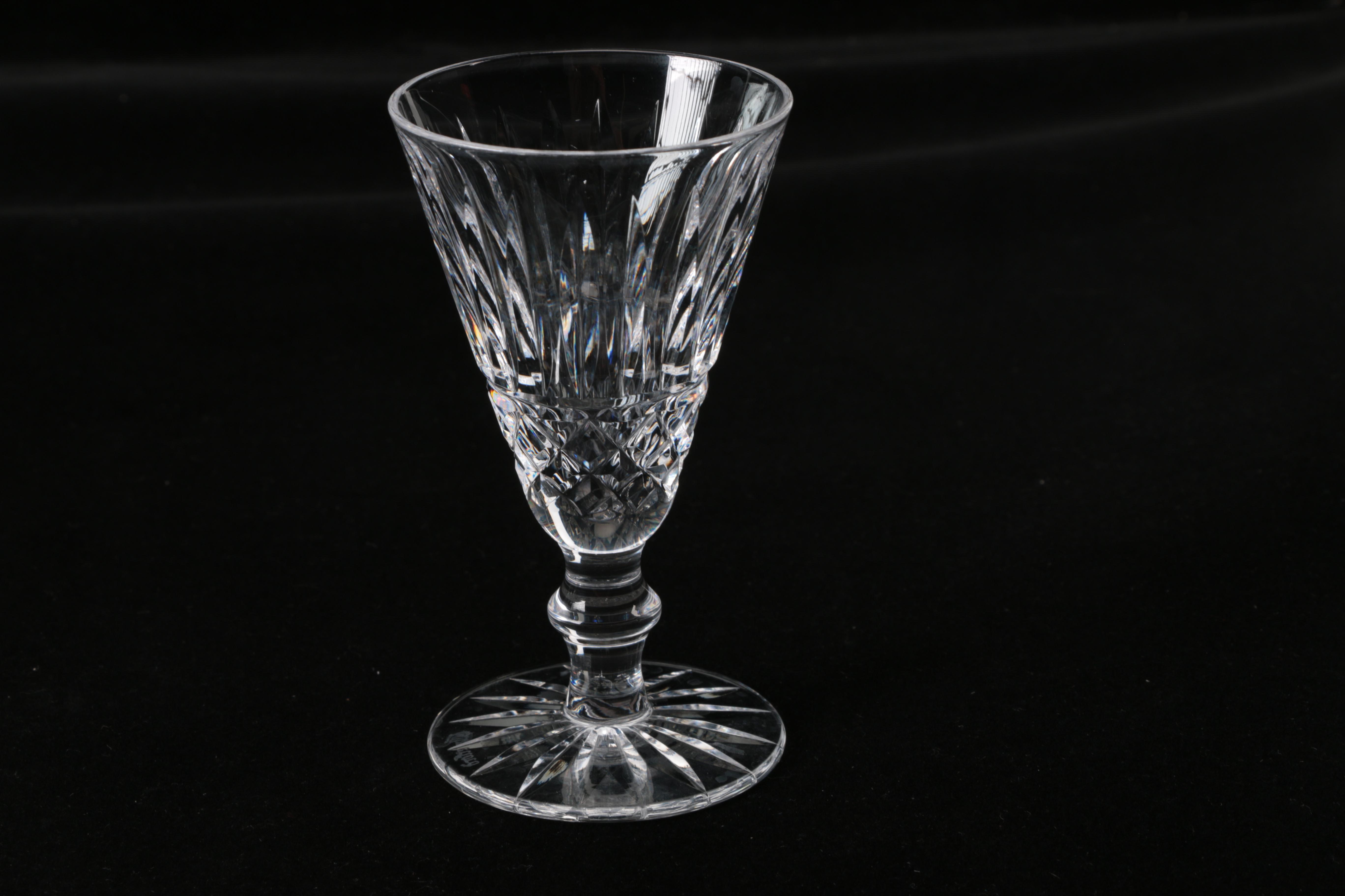 Set of Waterford Crystal "Tramore" Sherry Glasses