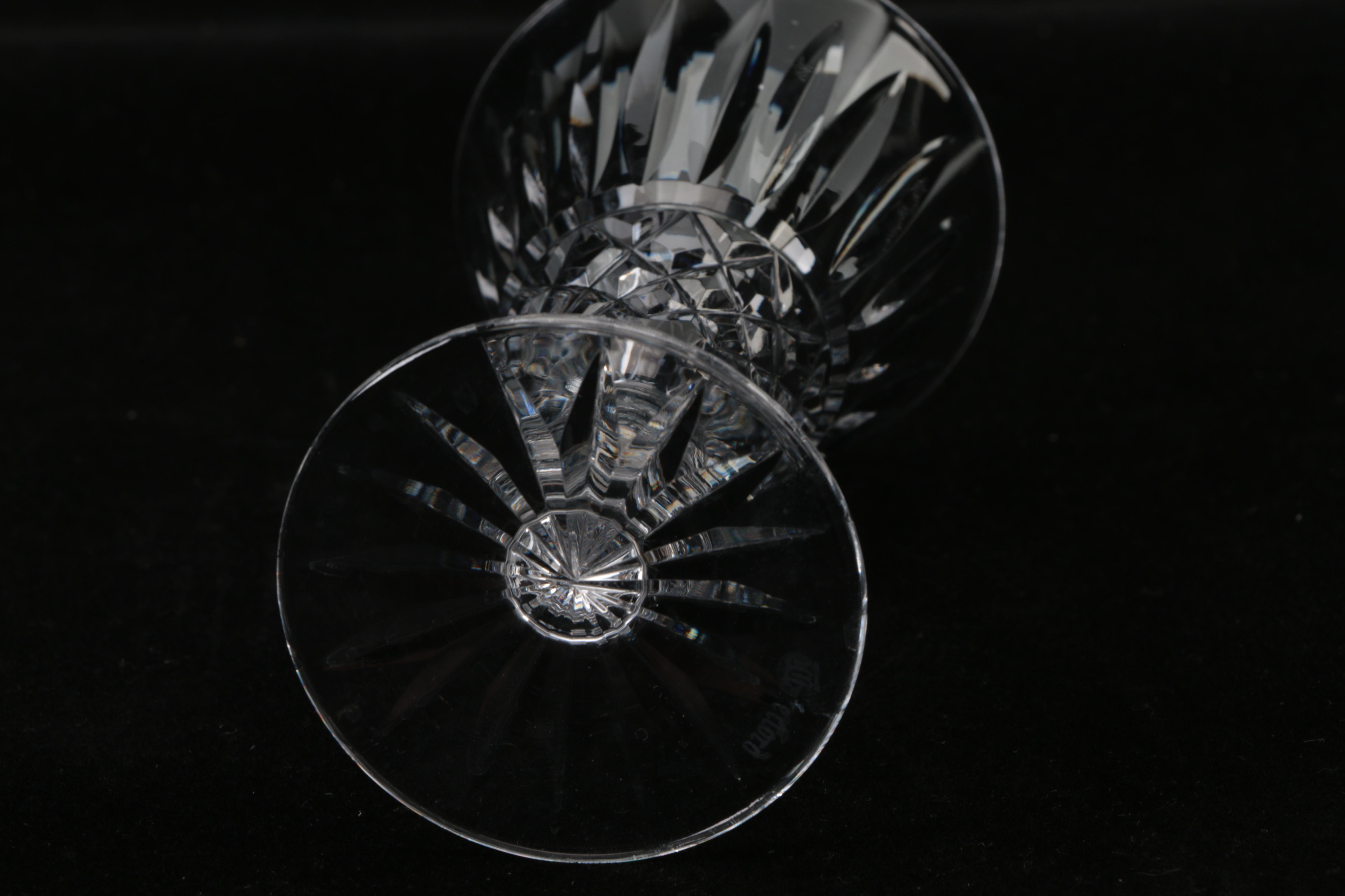 Set of Waterford Crystal "Tramore" Sherry Glasses