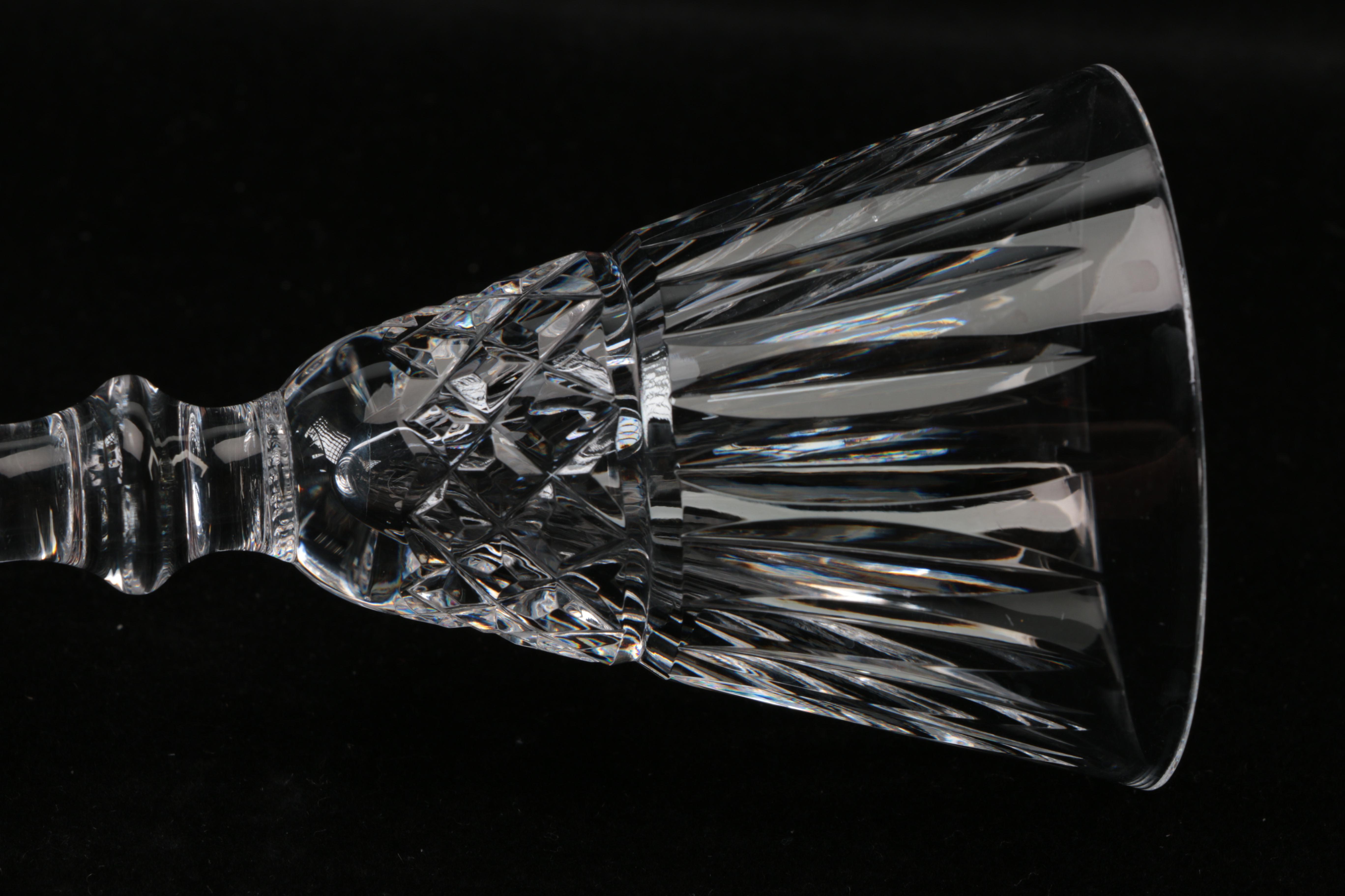 Set of Waterford Crystal "Tramore" Sherry Glasses