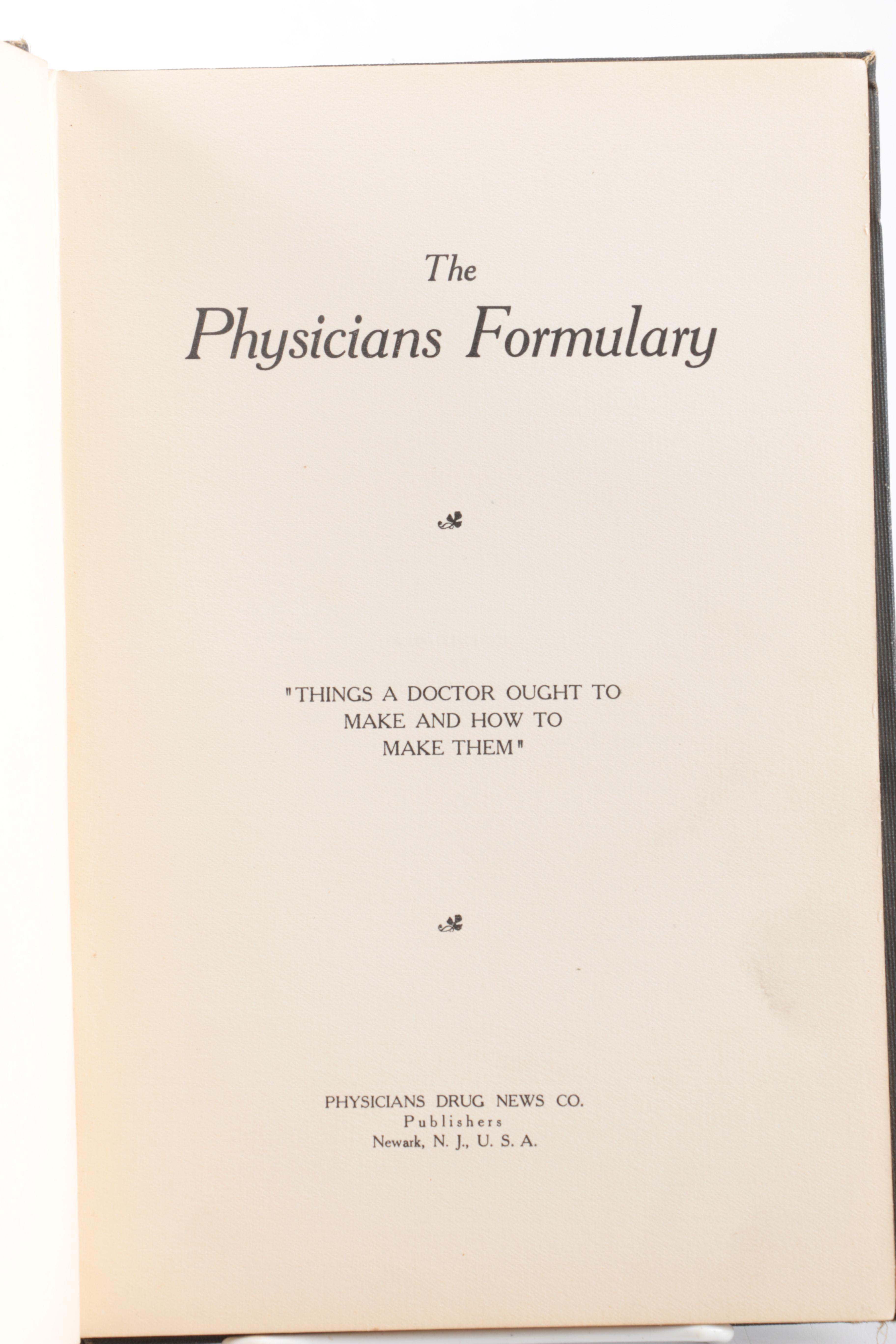 Vintage Medical Books