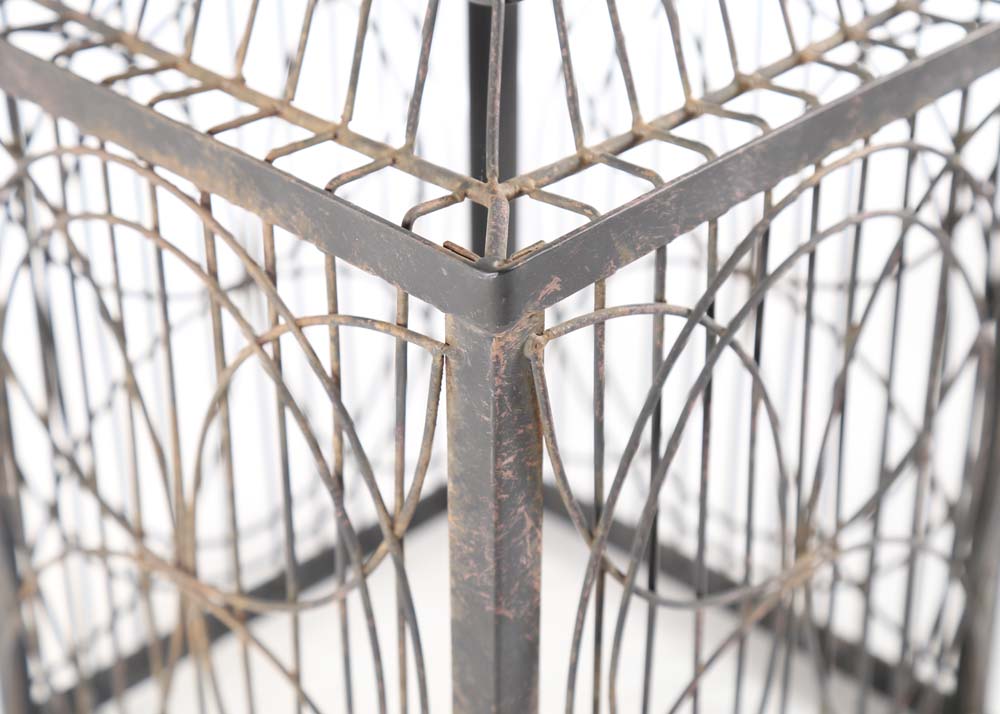 Vintage Wire Urn Planters