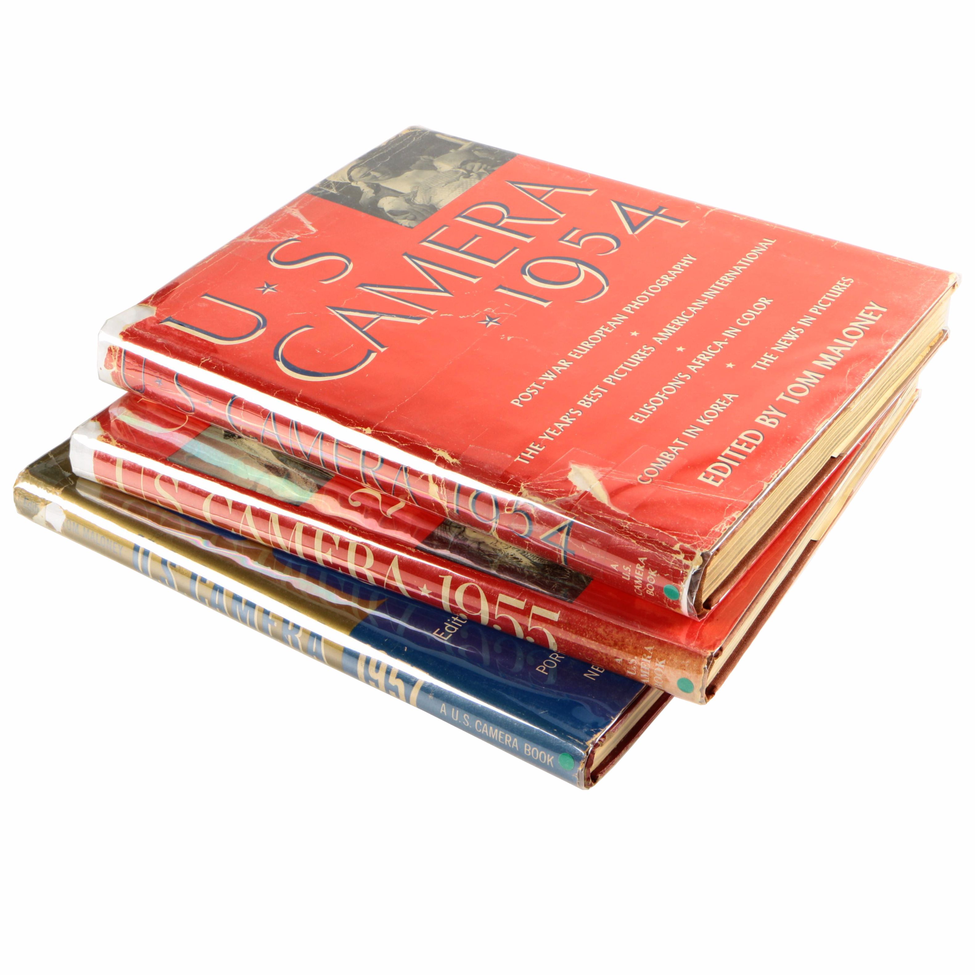 1950s Three Volumes of "U.S. Camera" Edited by Tom Maloney