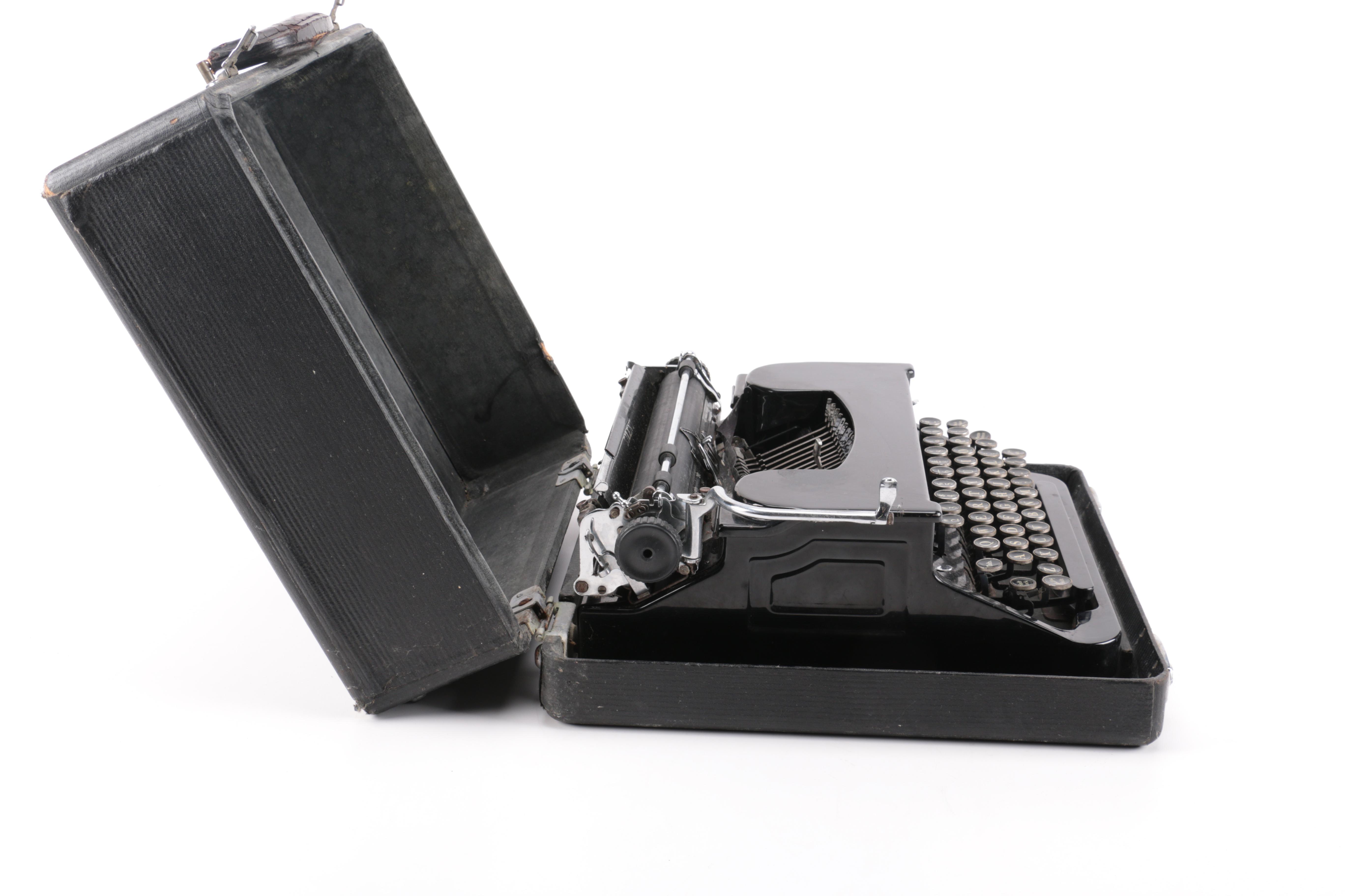 Vintage 1939 Corona Silent Typewriter
