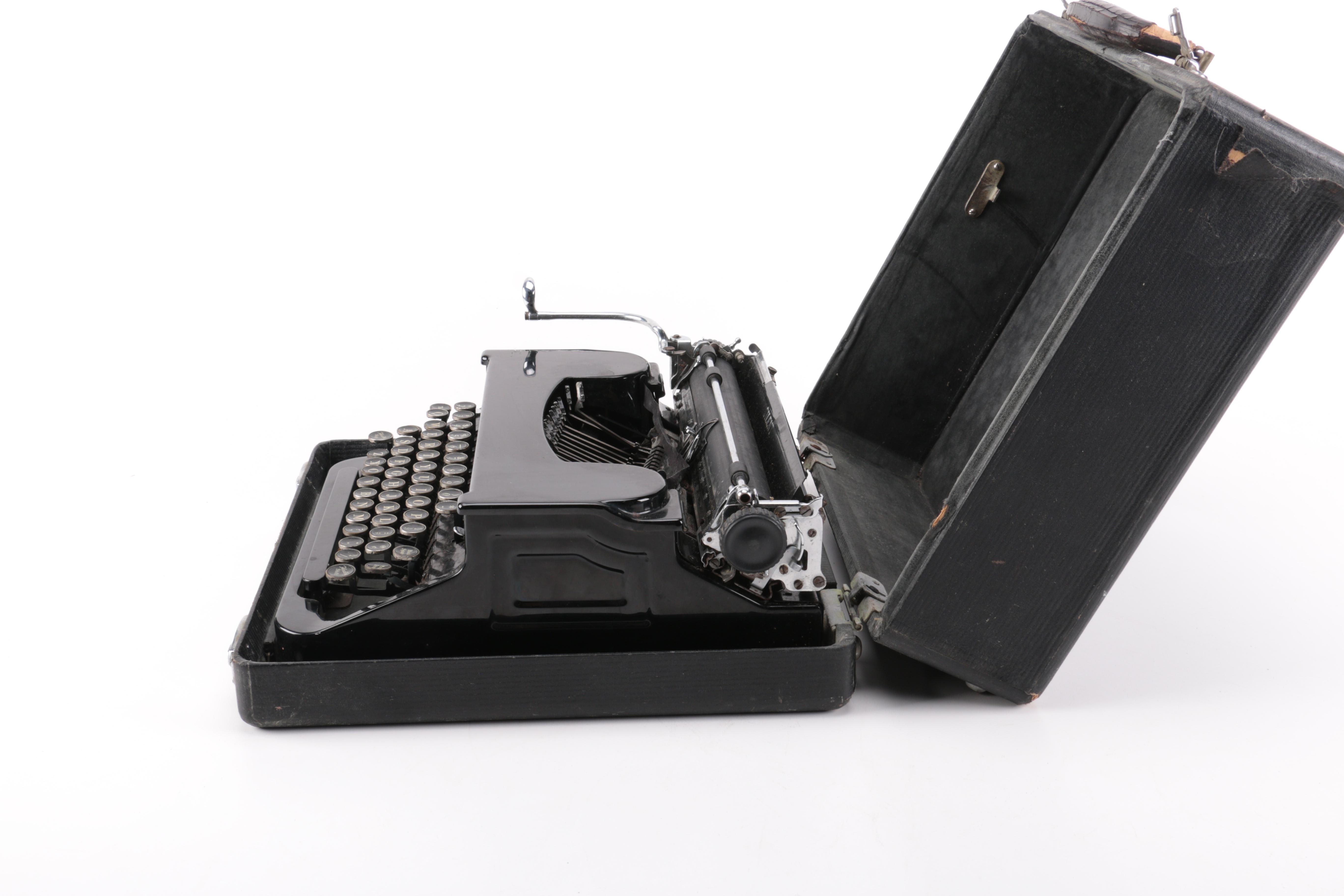 Vintage 1939 Corona Silent Typewriter