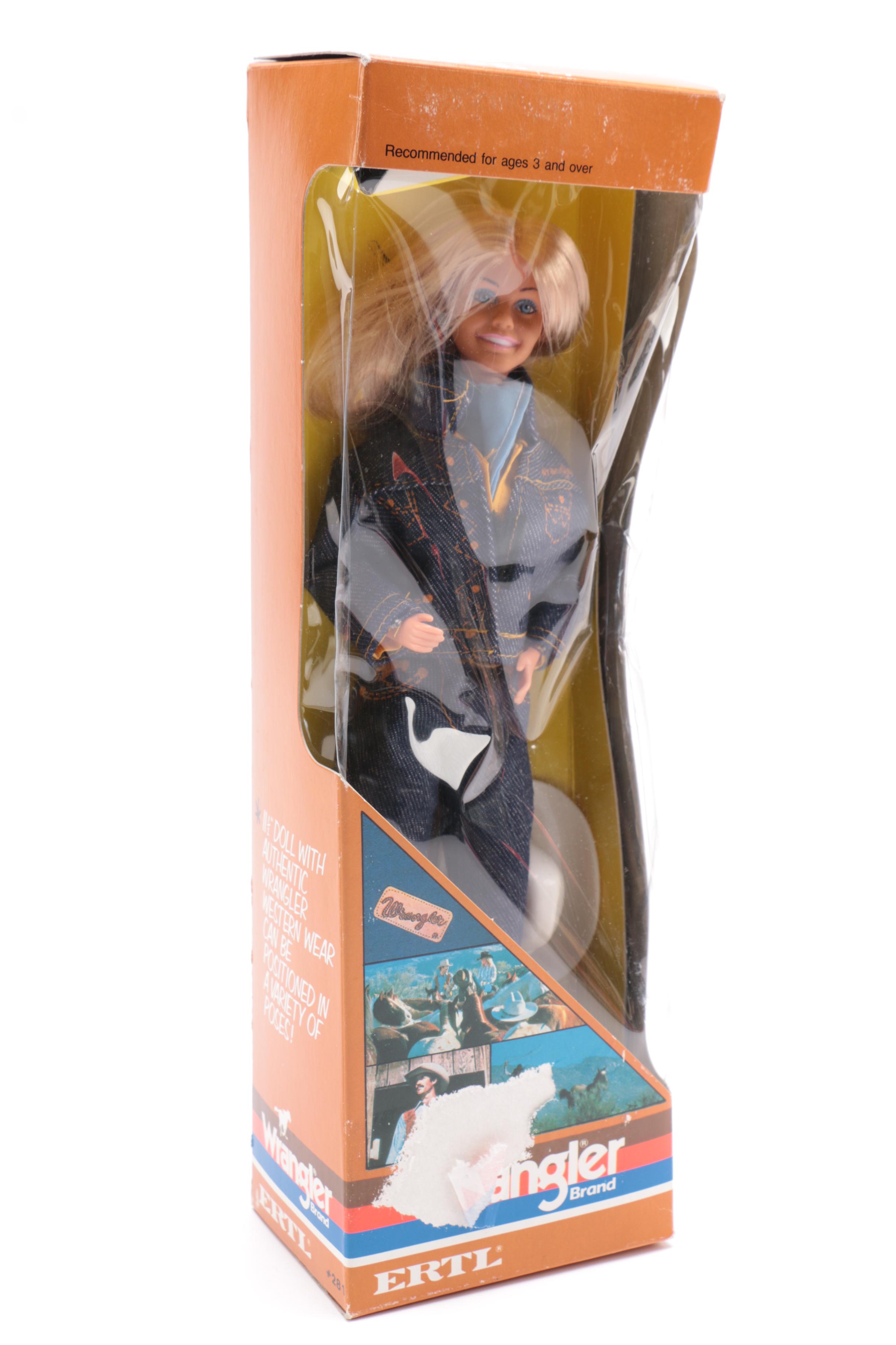 Vintage Jordache and Wrangler Dolls