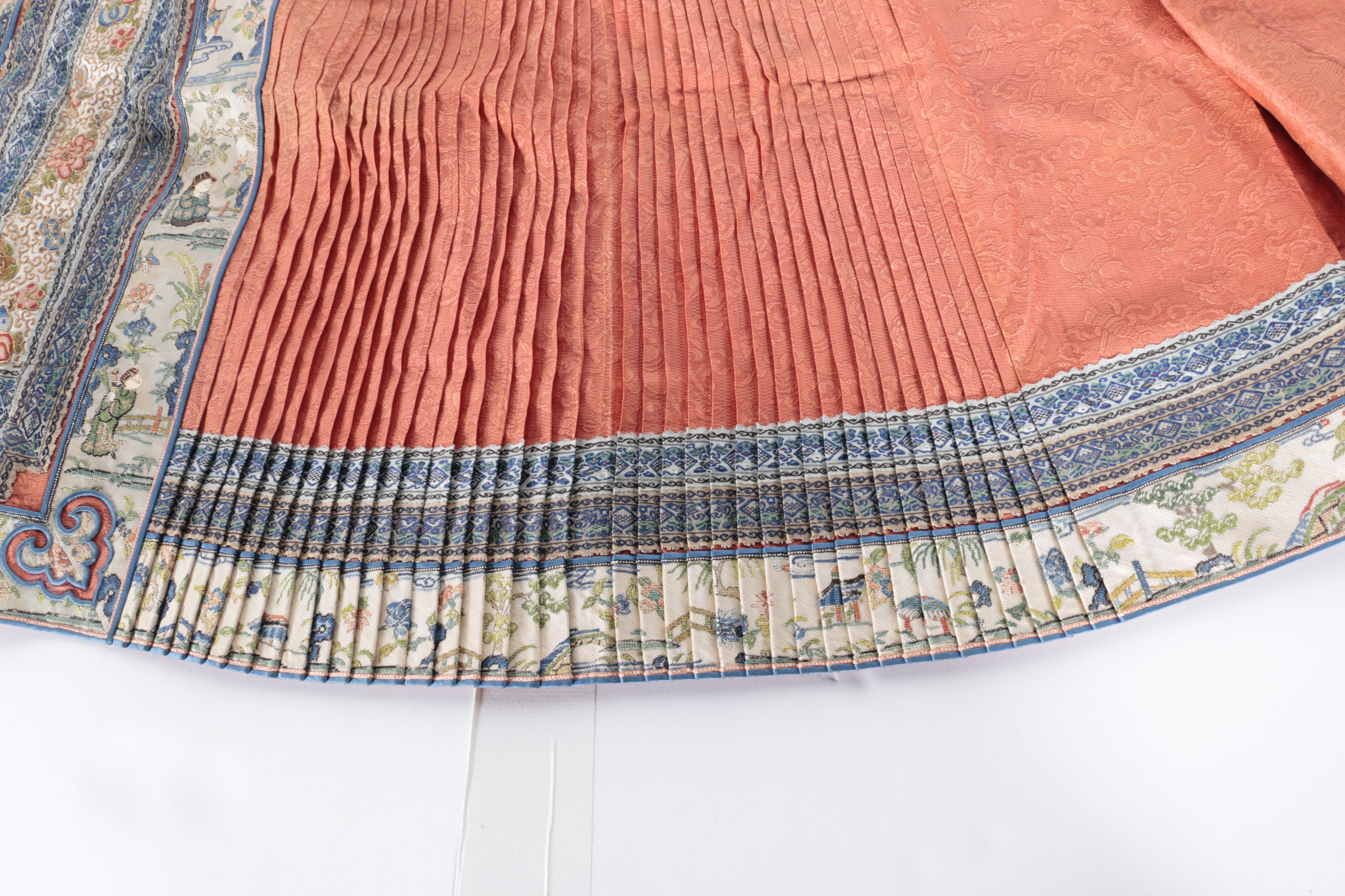 Vintage Handmade Embroidered Chinese Skirt