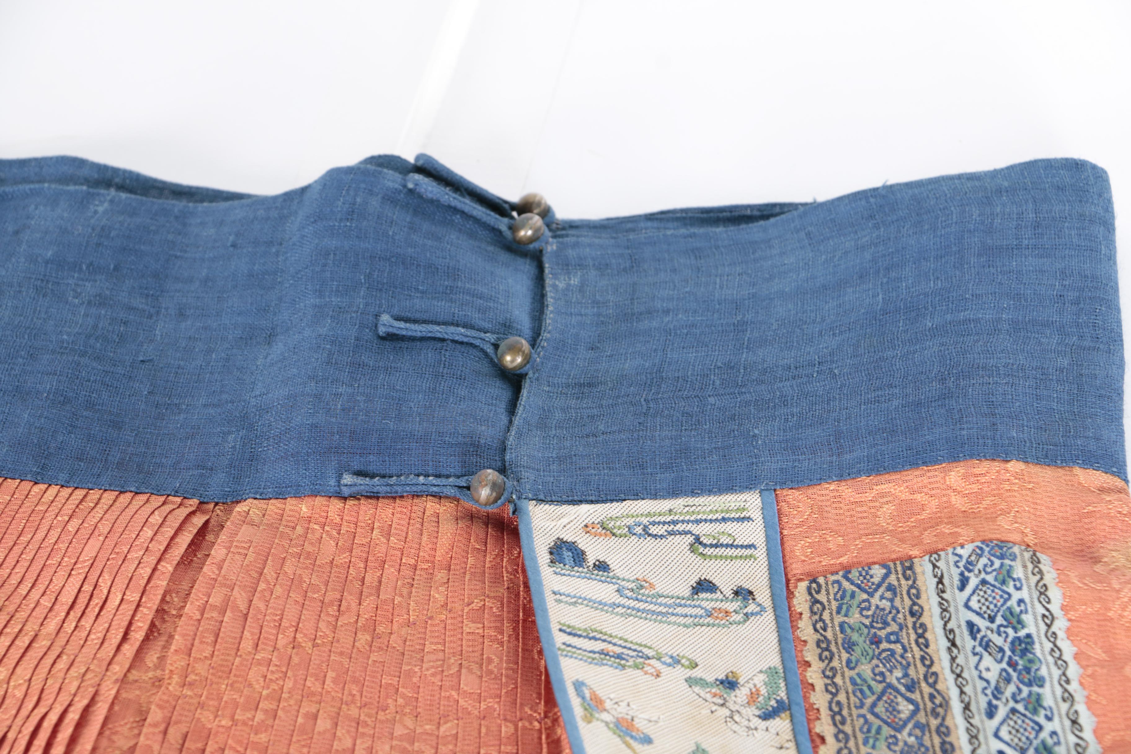 Vintage Handmade Embroidered Chinese Skirt