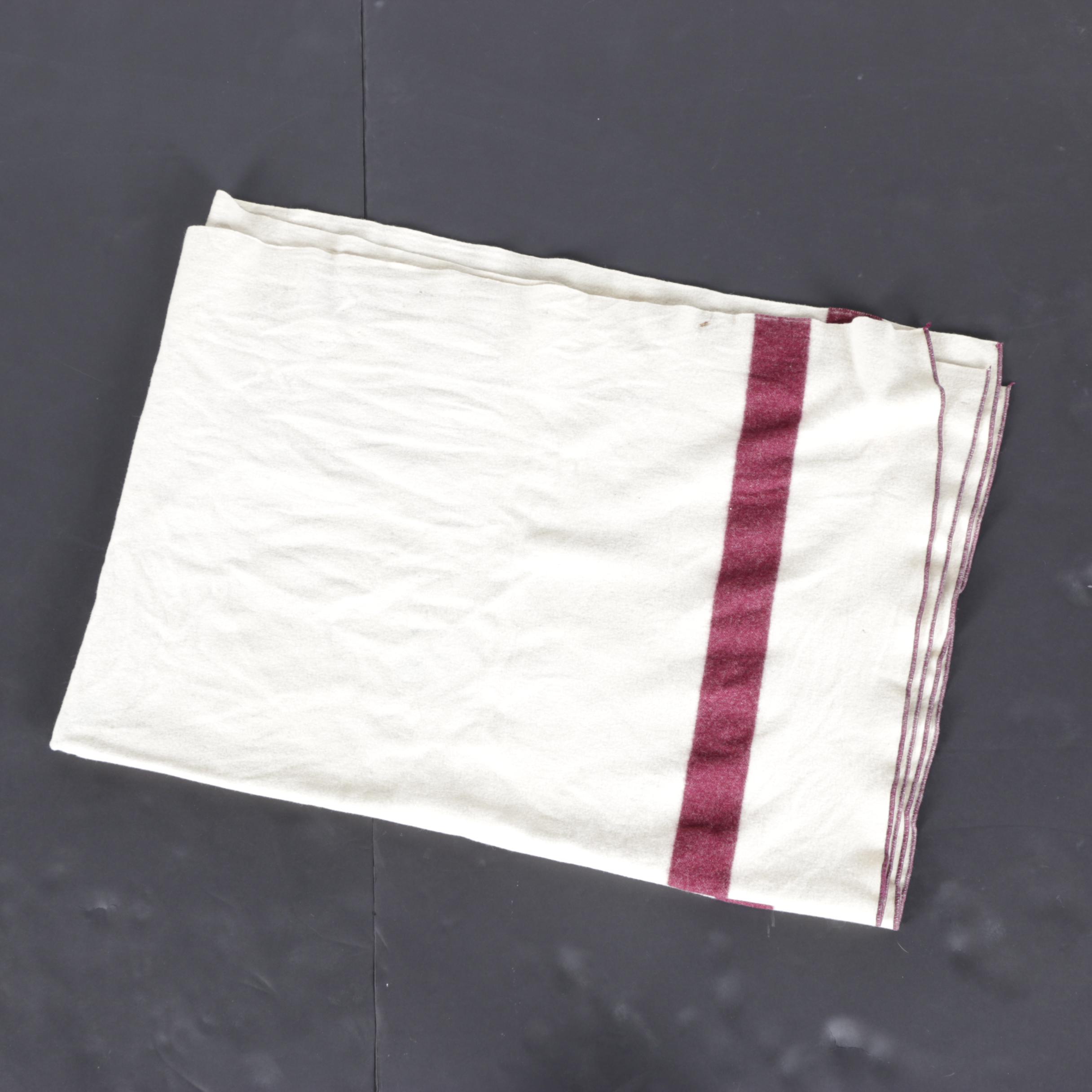 1944 M.D. U.S. Army Medical Blanket