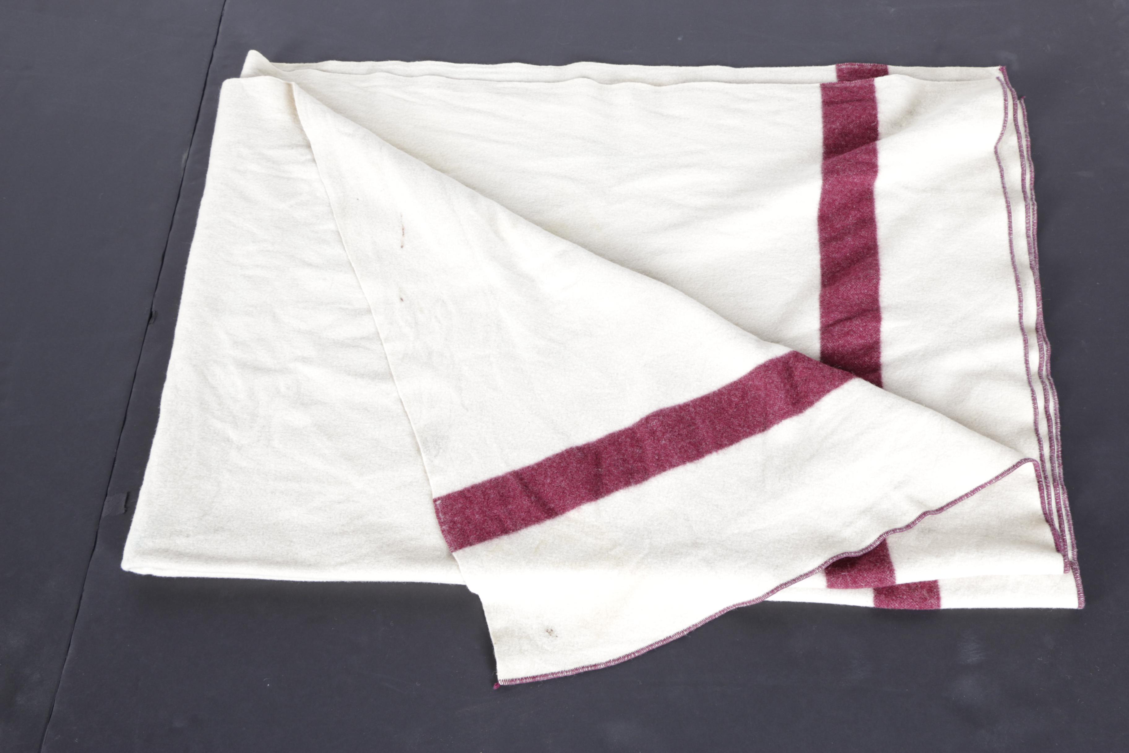 1944 M.D. U.S. Army Medical Blanket