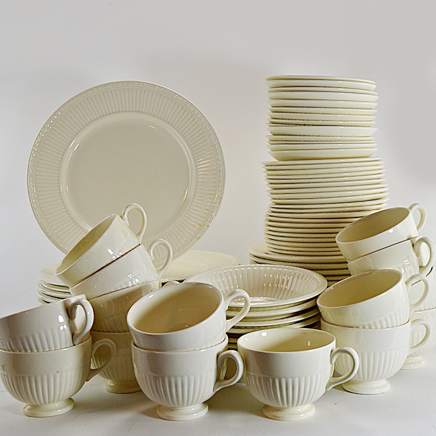 Set of Vintage Wedgwood Etruria & Barlaston Porcelain Dinnerware