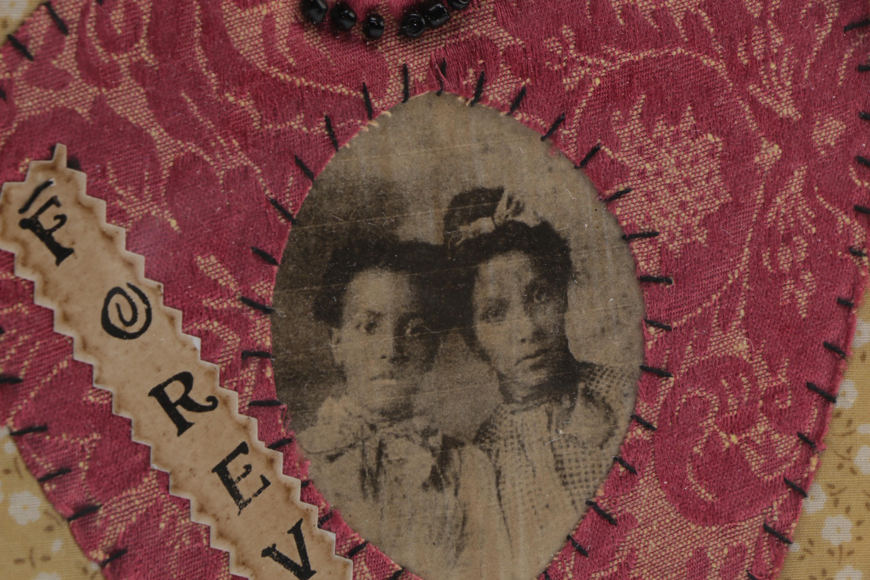 Antique Framed Portrait of Couple
