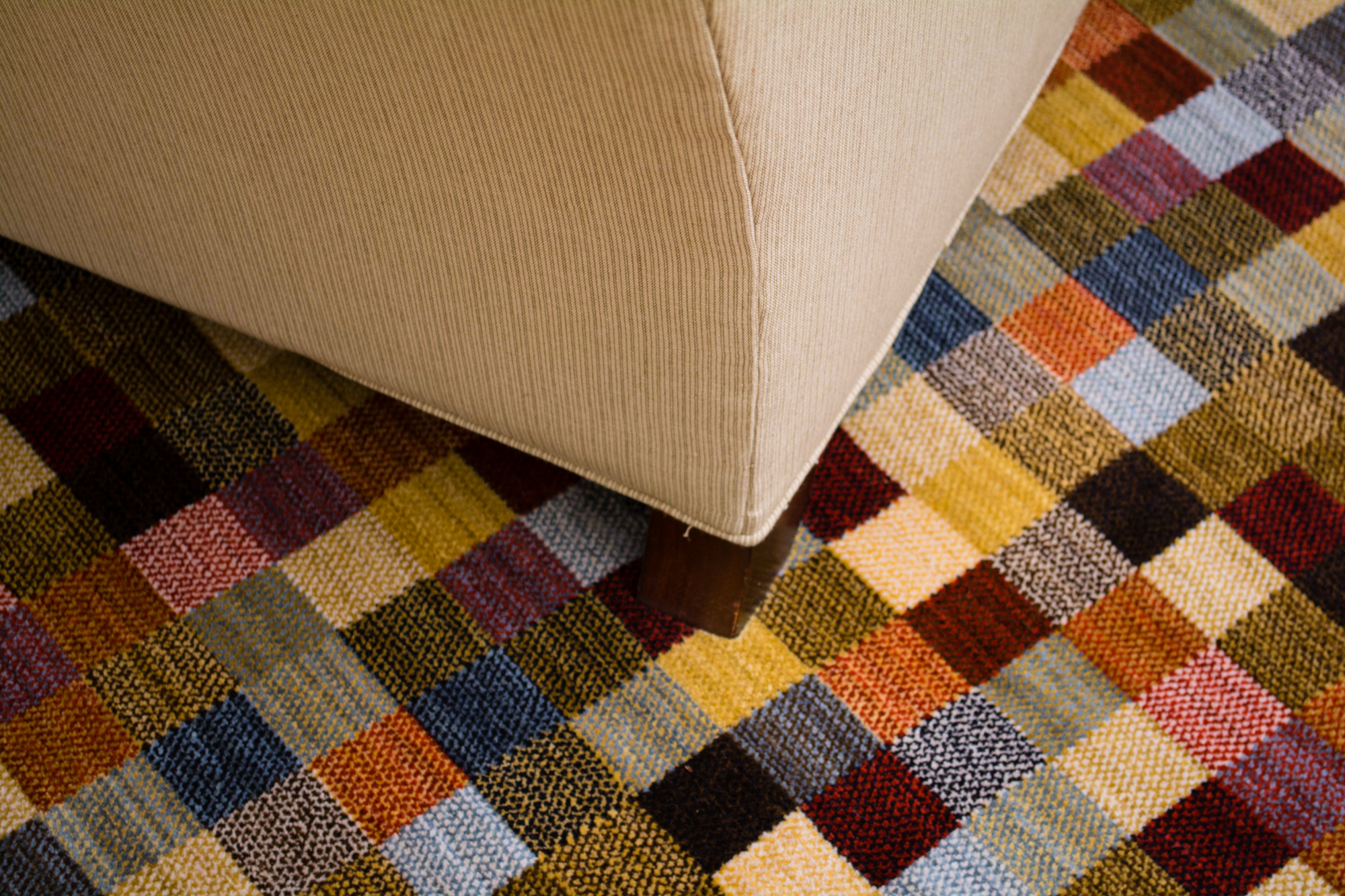 Drexel Heritage Turned Leg Club Chair on Casters