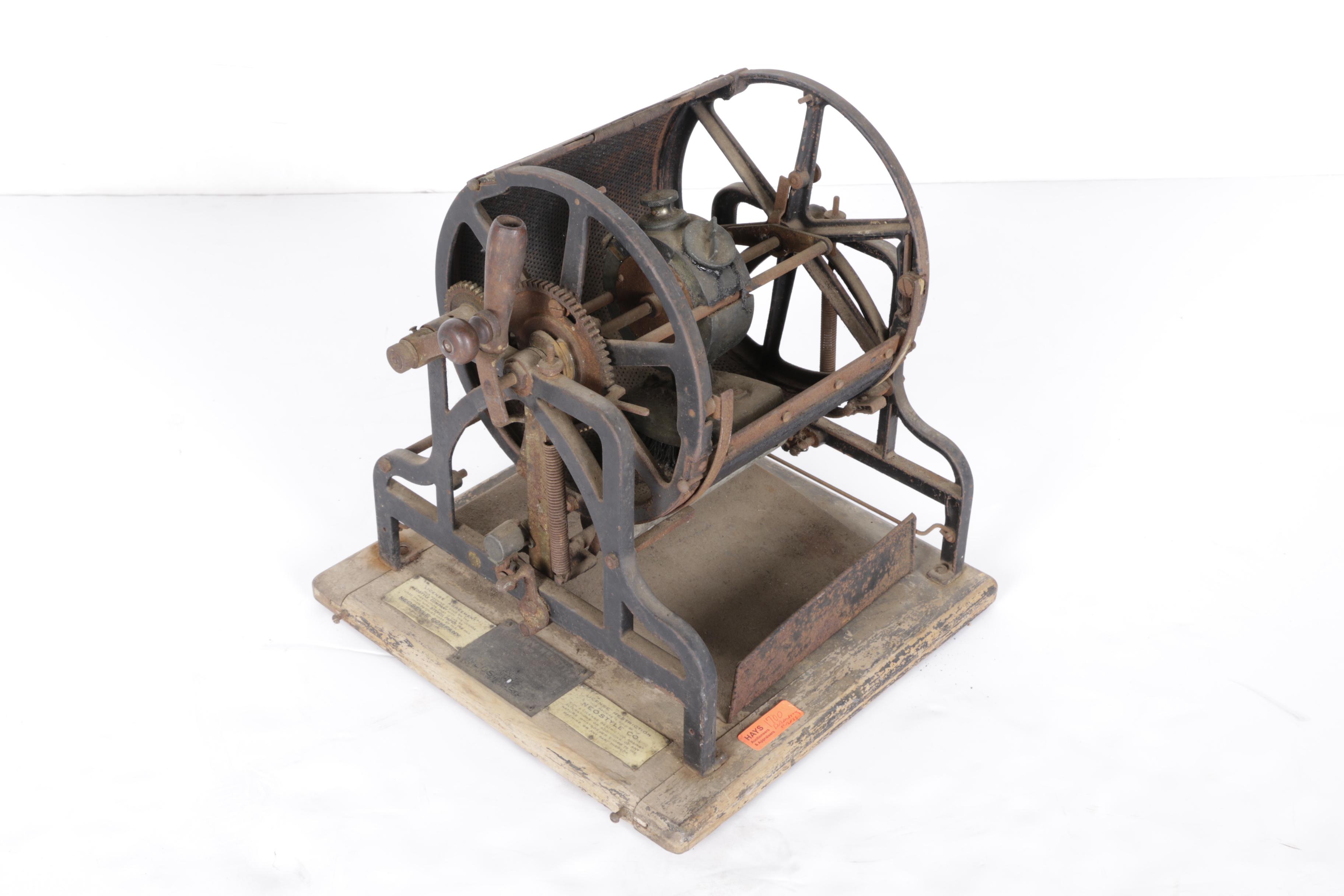 Antique Neostyle Rotary Mimeograph Machine