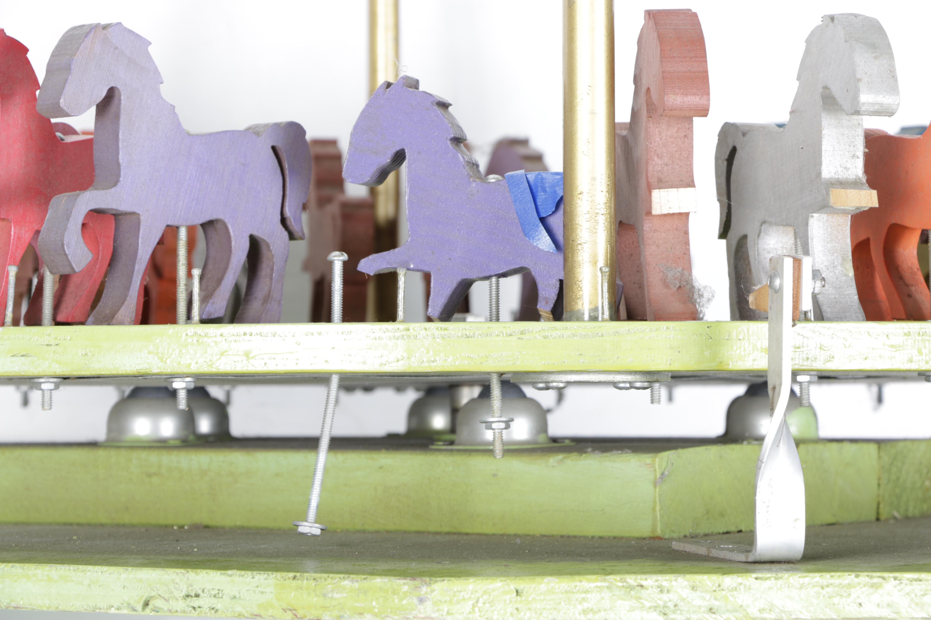 Vintage Carnival Game Spinning Wheel