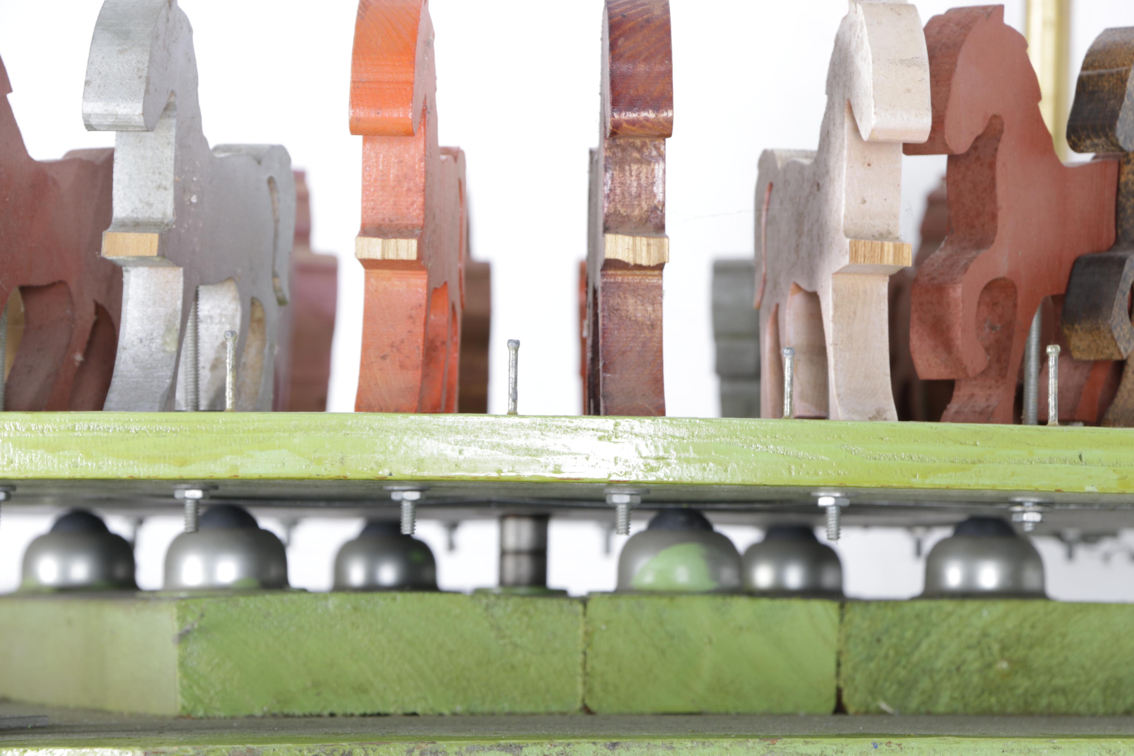 Vintage Carnival Game Spinning Wheel