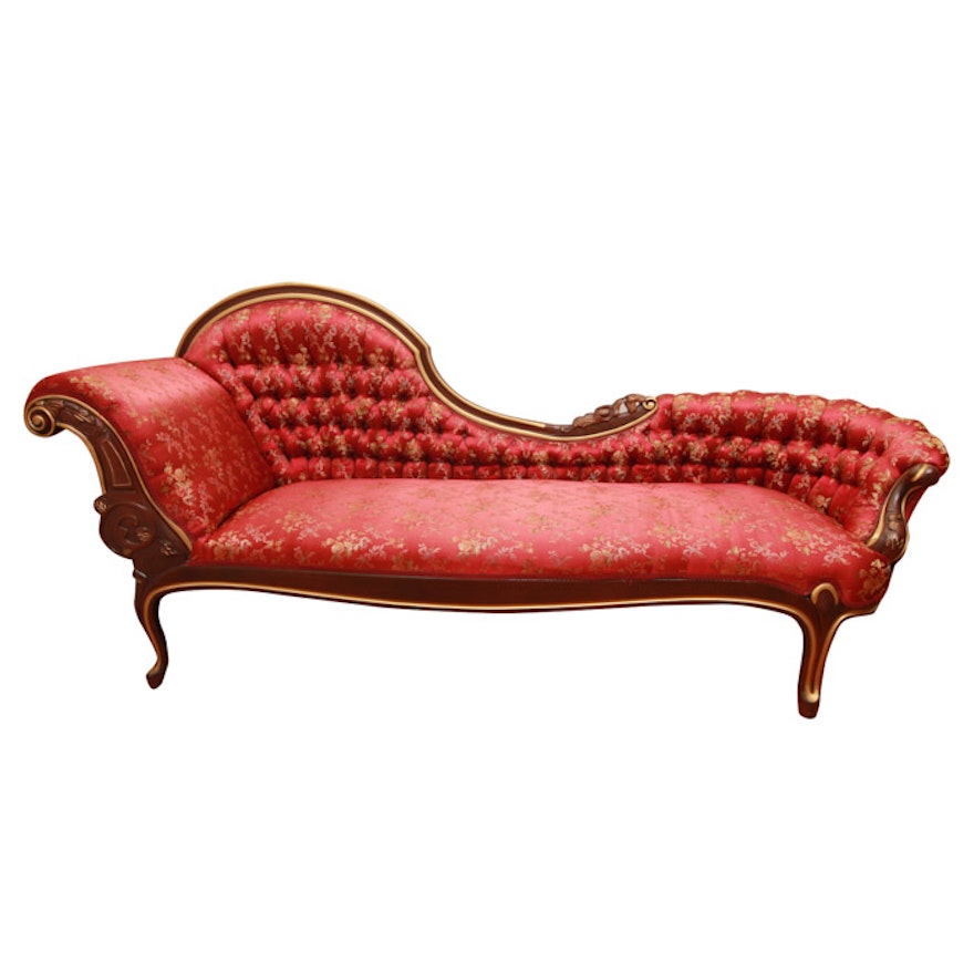 Victorian Style Chaise Lounge