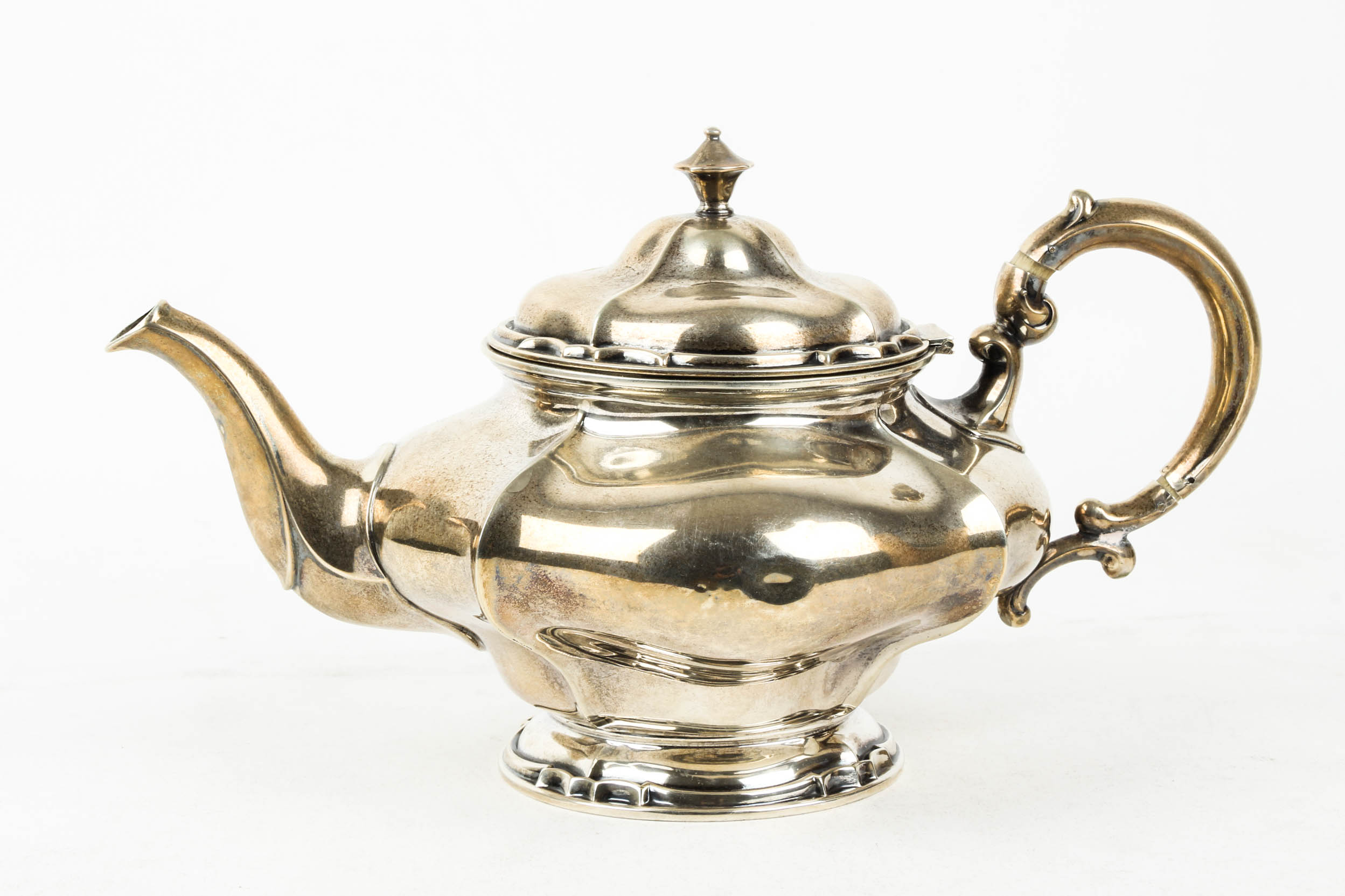 Vintage M. H. Wilkens & Söhne 835 Silver Footed Teapot