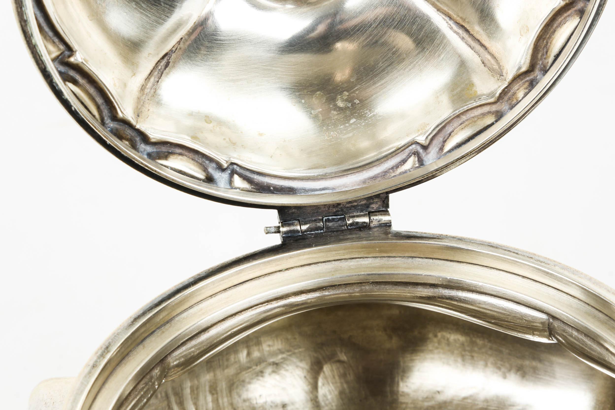 Vintage M. H. Wilkens & Söhne 835 Silver Footed Teapot