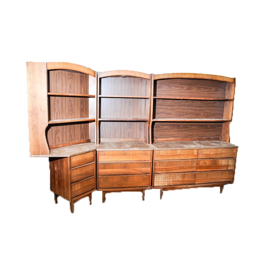 Three Section Display Cabinet