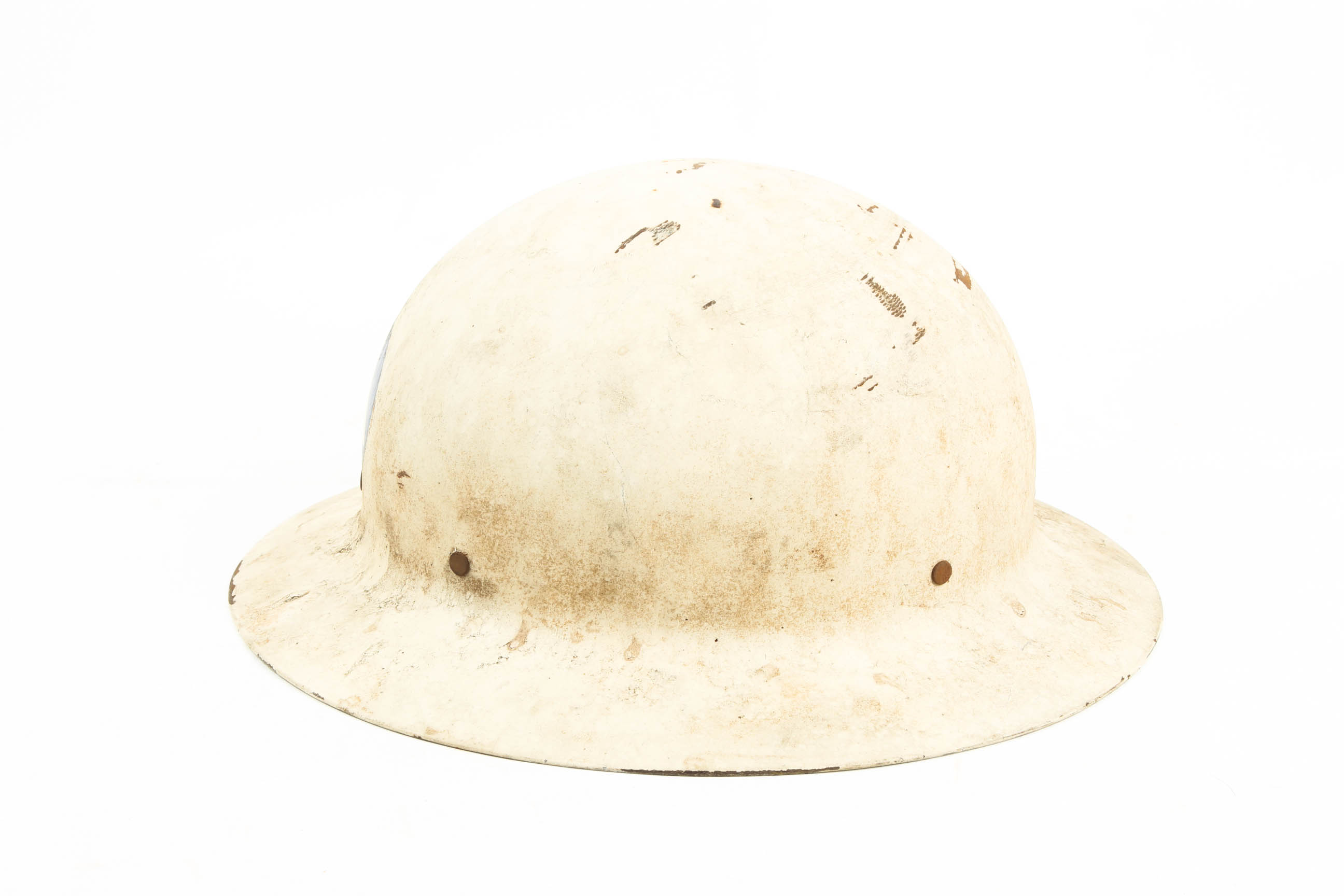 Rare World War II Civil Defense Medical Helmet