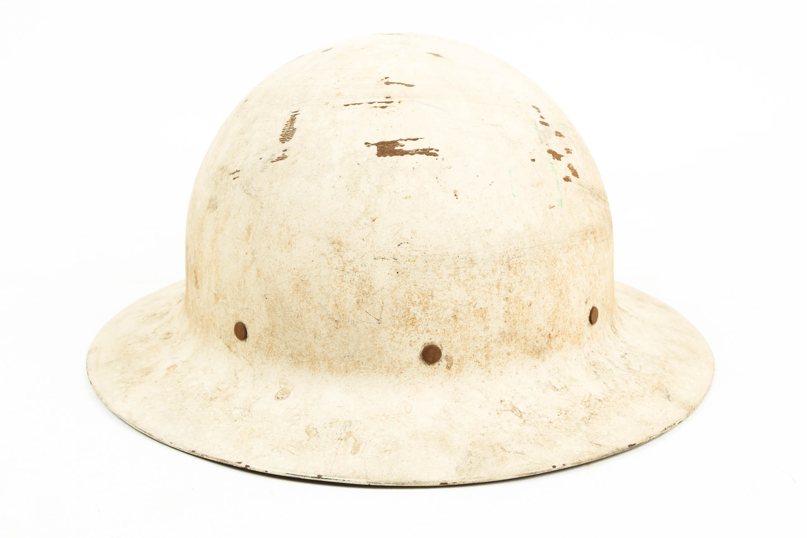 Rare World War II Civil Defense Medical Helmet