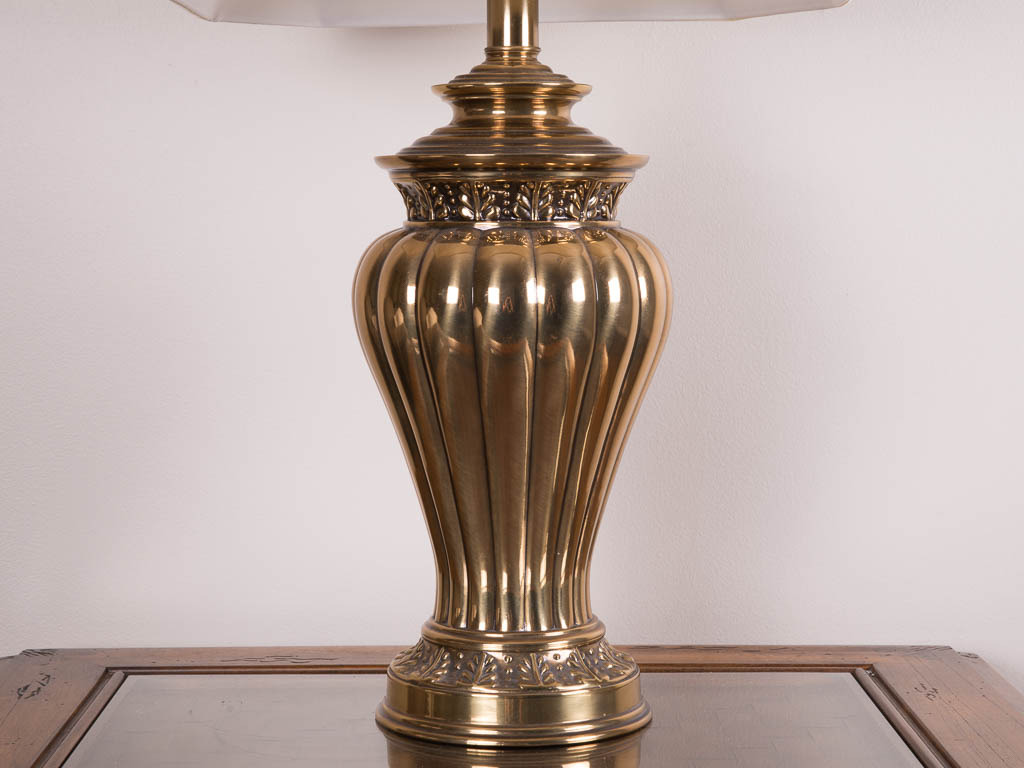 Pair of Brass Table Lamps
