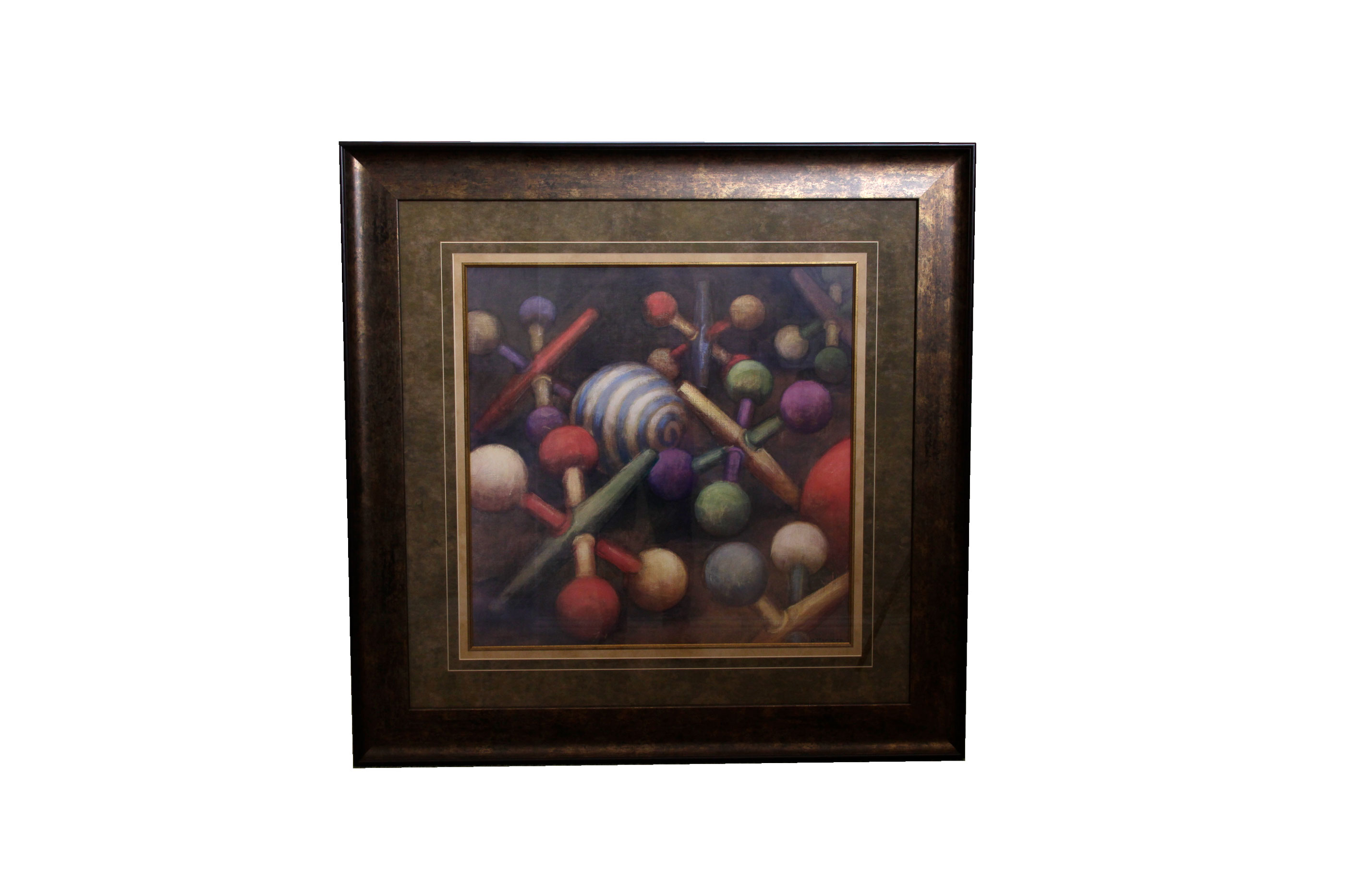 Signed Print after Jill O'Flannery Titled "Jacks Two"