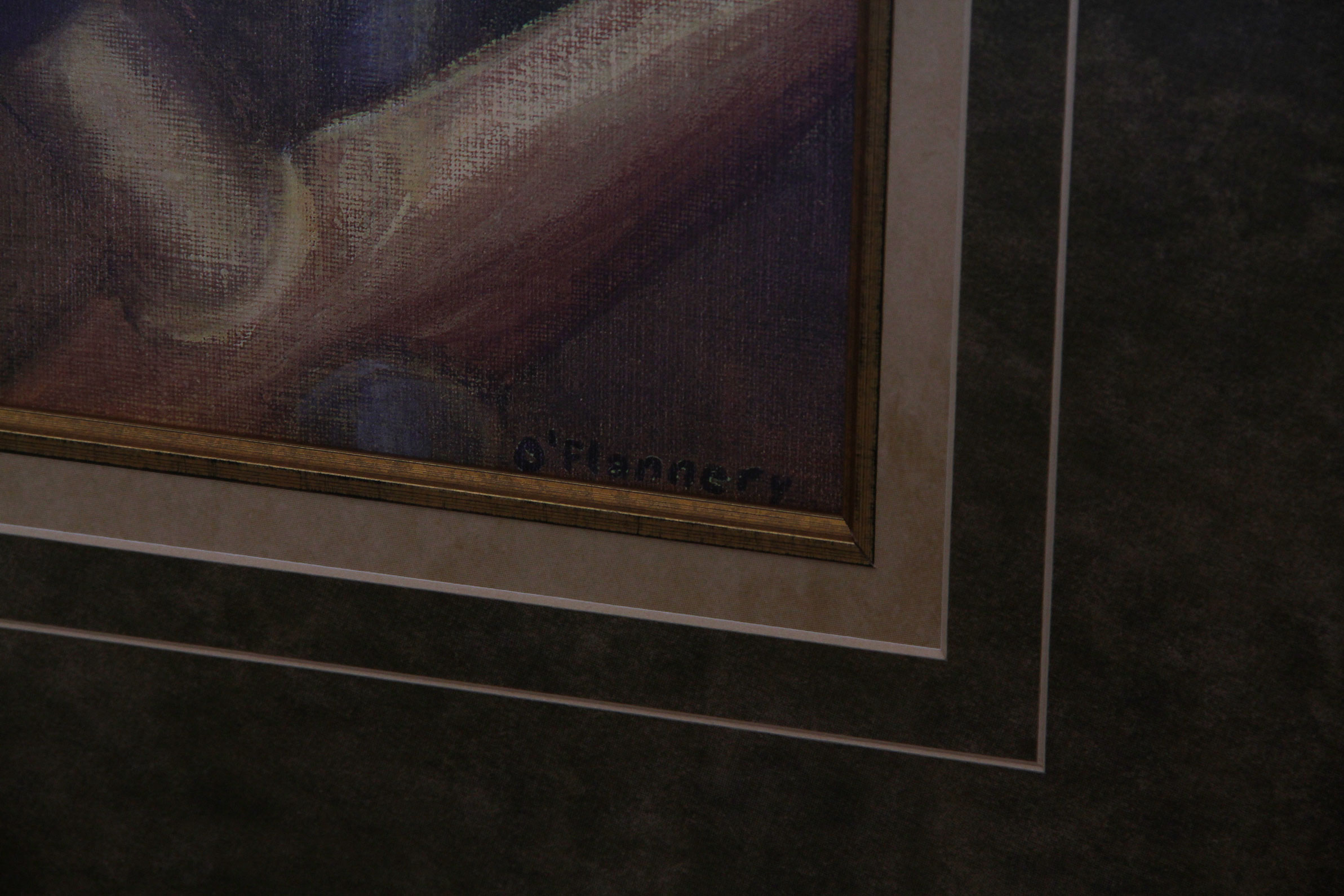 Signed Print after Jill O'Flannery Titled "Jacks Two"