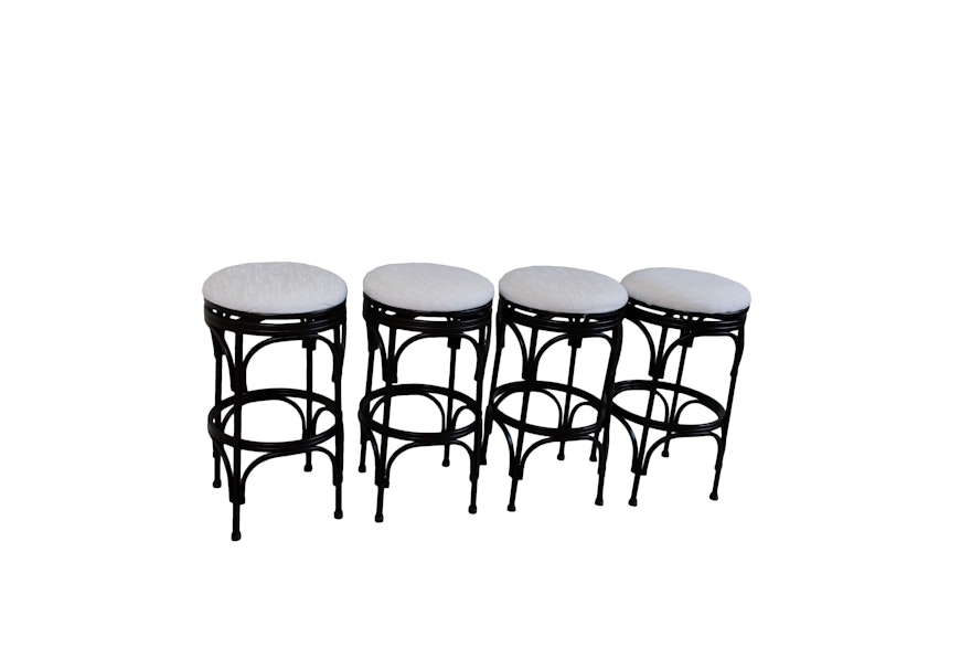 Set of Four Bar Stools