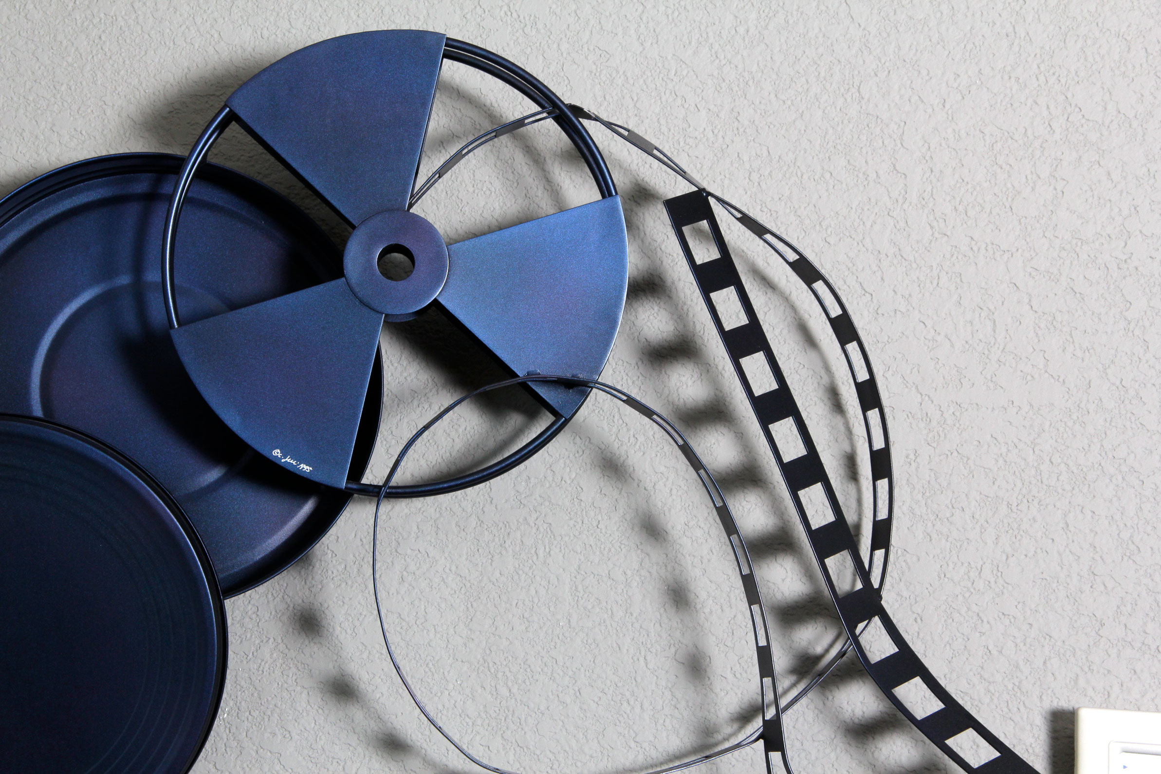 Film Reel Wall Decor