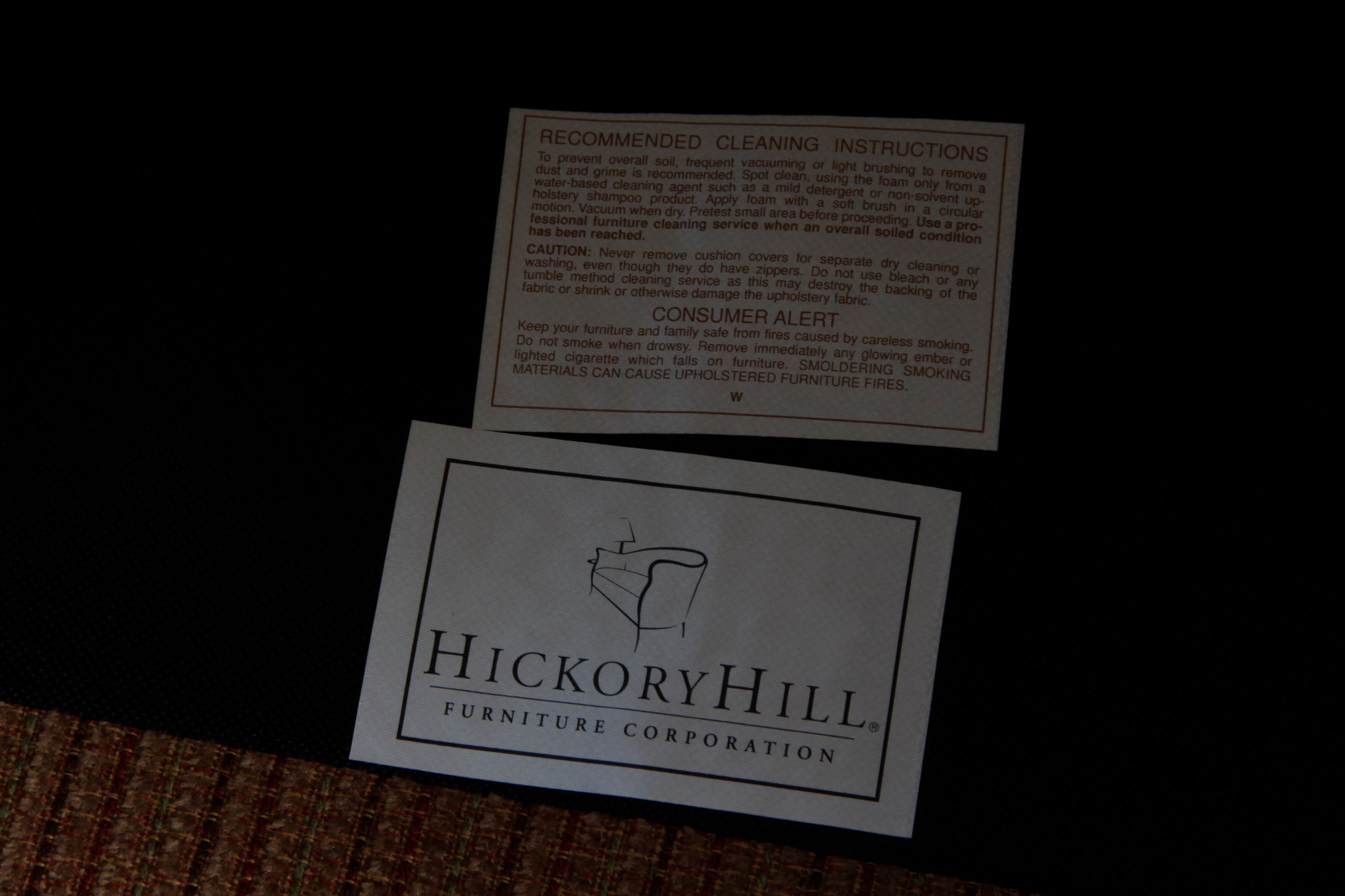 Hickory Hill Furniture Company Armchair