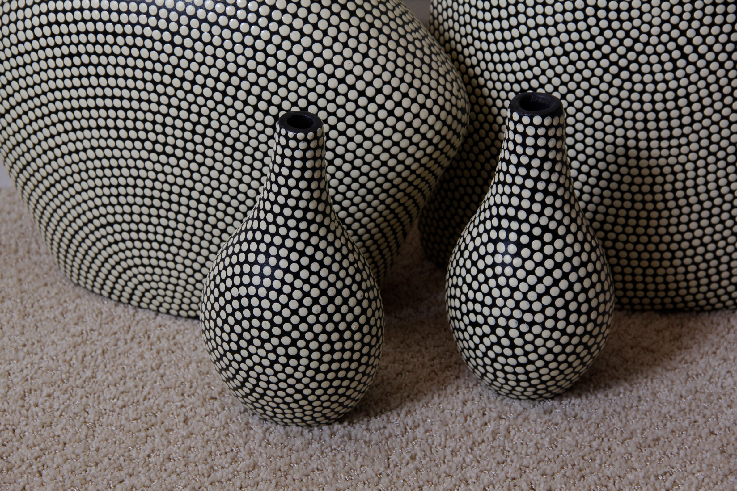 Set of Decorative Vases