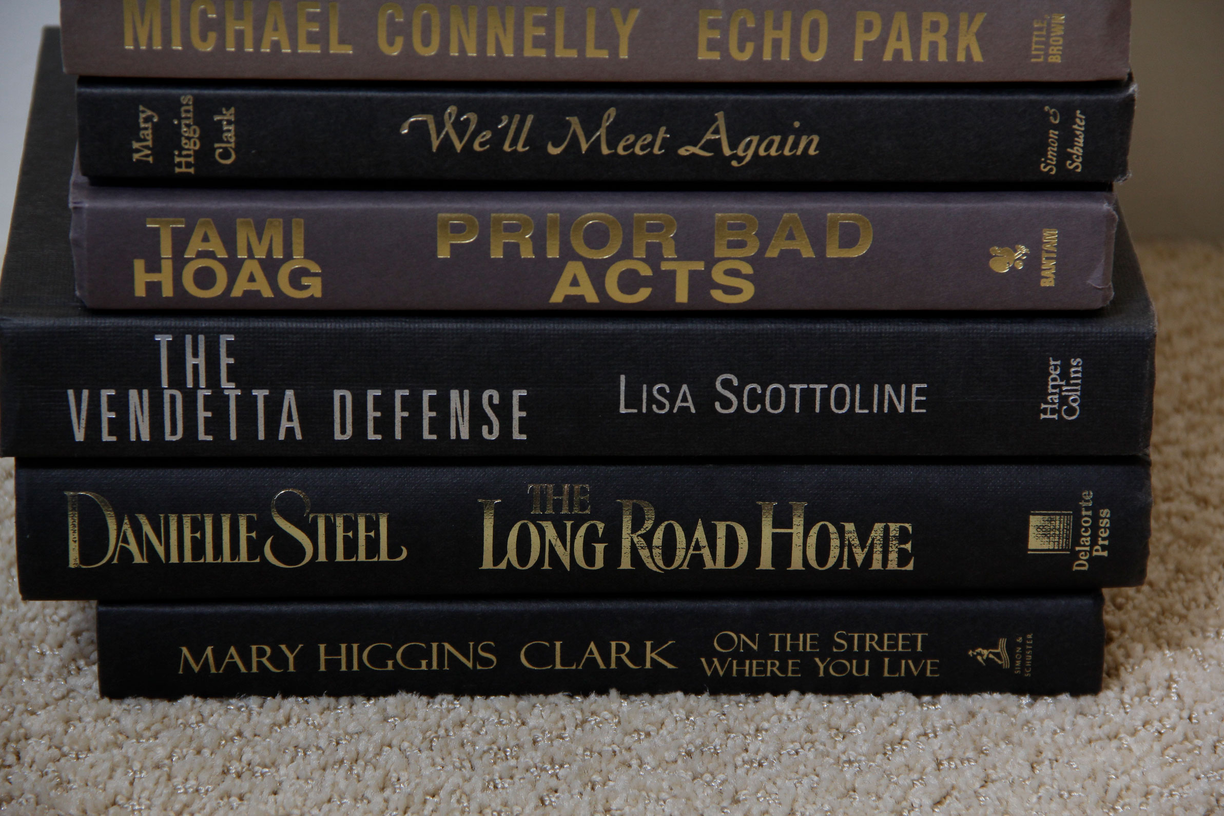 Selection of Fiction Books