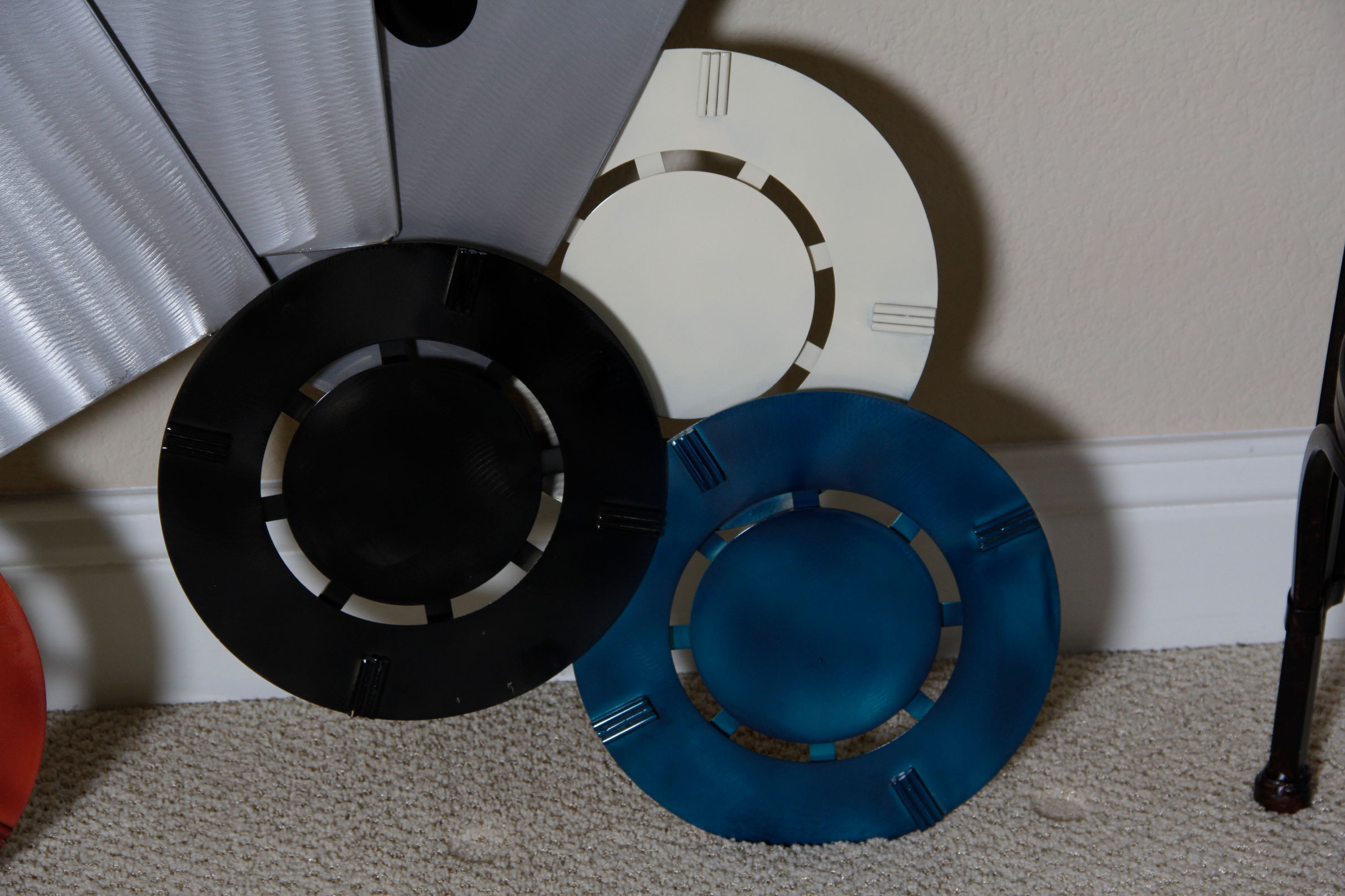 C.Jere Signed Metal Playing Card Sculpture