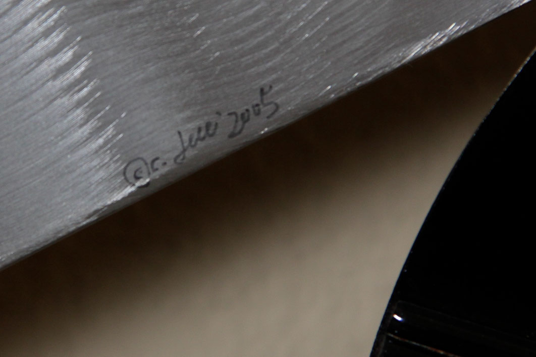 C.Jere Signed Metal Playing Card Sculpture