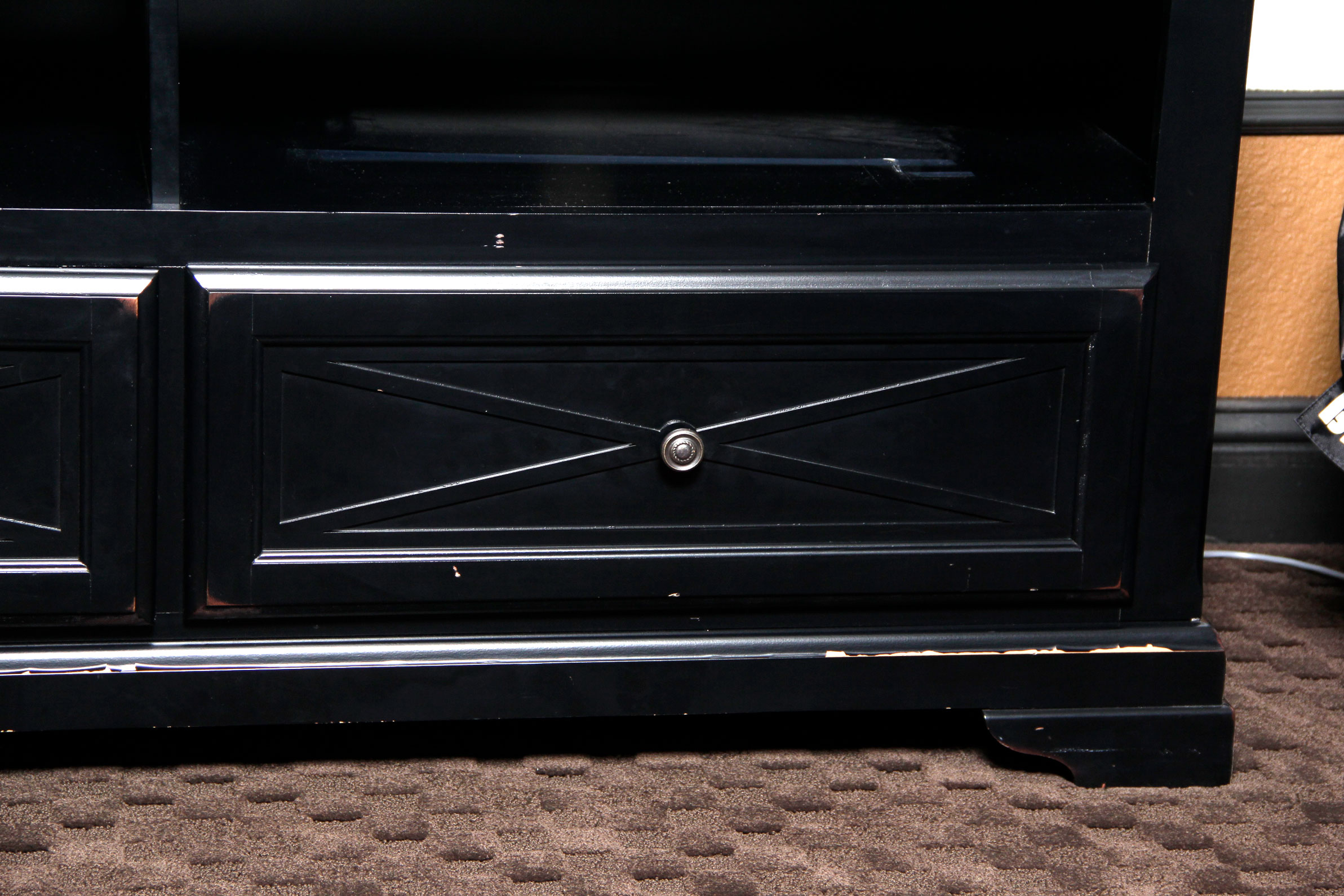 Wooden Entertainment Cabinet