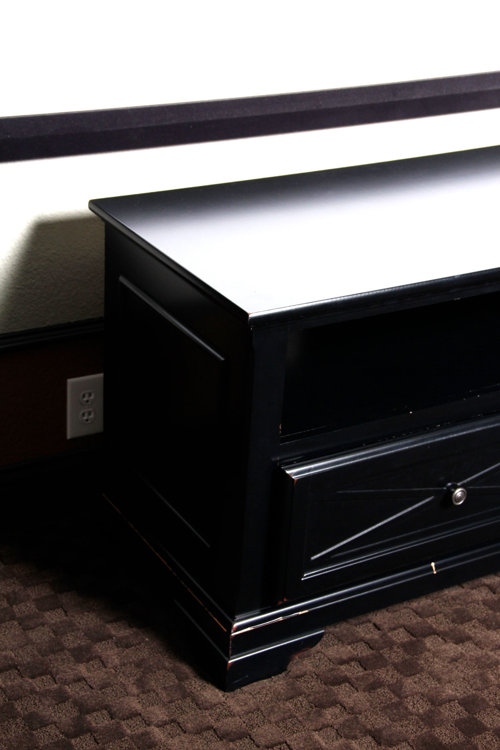 Wooden Entertainment Cabinet